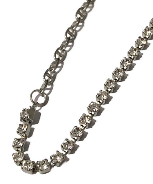 中古・古着通販】Jieda (ジエダ) SWITCHING FAKE DIAMOND NECKLACE