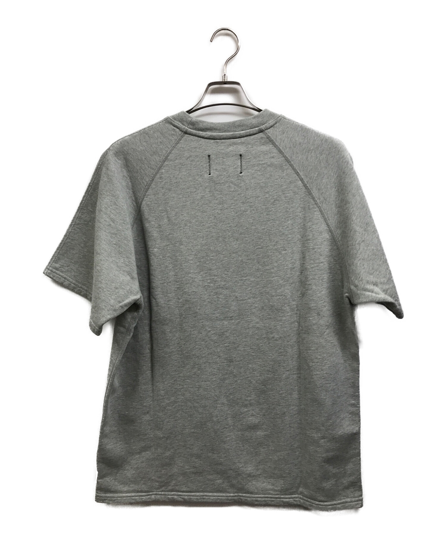 REIGNING CHAMP×Ron Herman (レイニングチャンプ x ロンハーマン) 半袖スウェット グレー サイズ:M