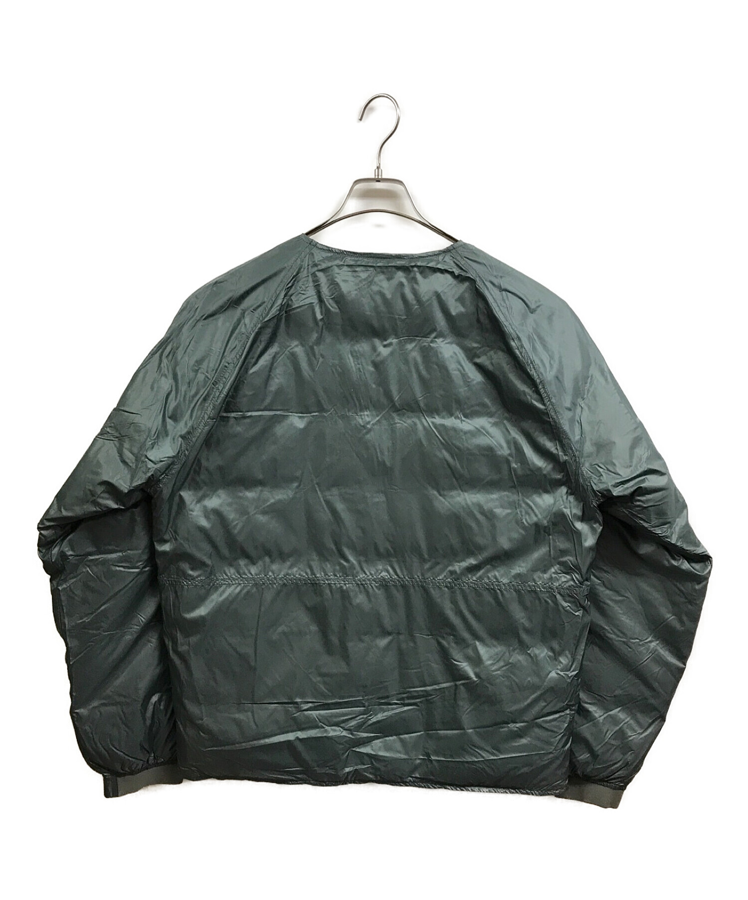 THE NORTHFACE PURPLELABEL (ザ ノースフェイス パープルレーベル) PERTEX Reversible Down  Cardigan グリーン サイズ:S