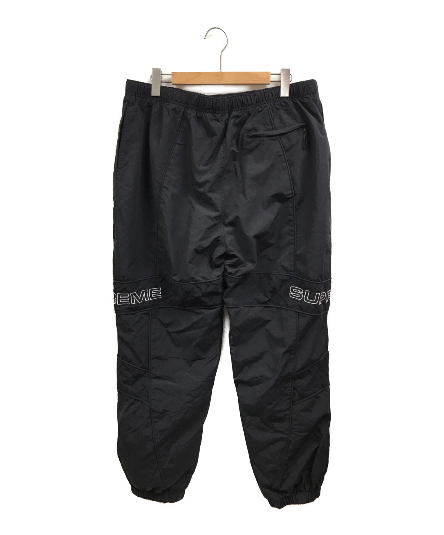 SUPREME (シュプリーム) JACQUARD PANEL TRACK PANT ブラック サイズ:XL