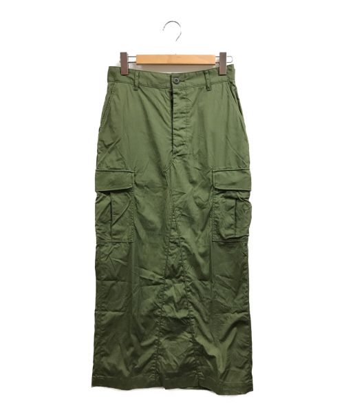 【中古・古着通販】CIOTA (シオタ) Cargo Maxi Skirt オリーブ