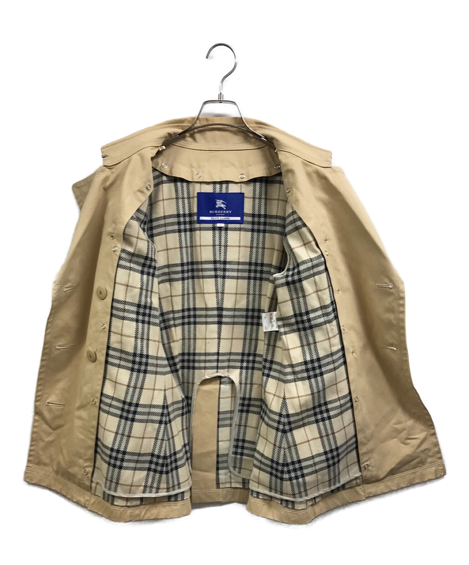 中古・古着通販】BURBERRY BLUE LABEL (バーバリーブルーレーベル) ライナー付トレンチコート ベージュ サイズ:40｜ブランド・古着通販  トレファク公式【TREFAC FASHION】スマホサイト