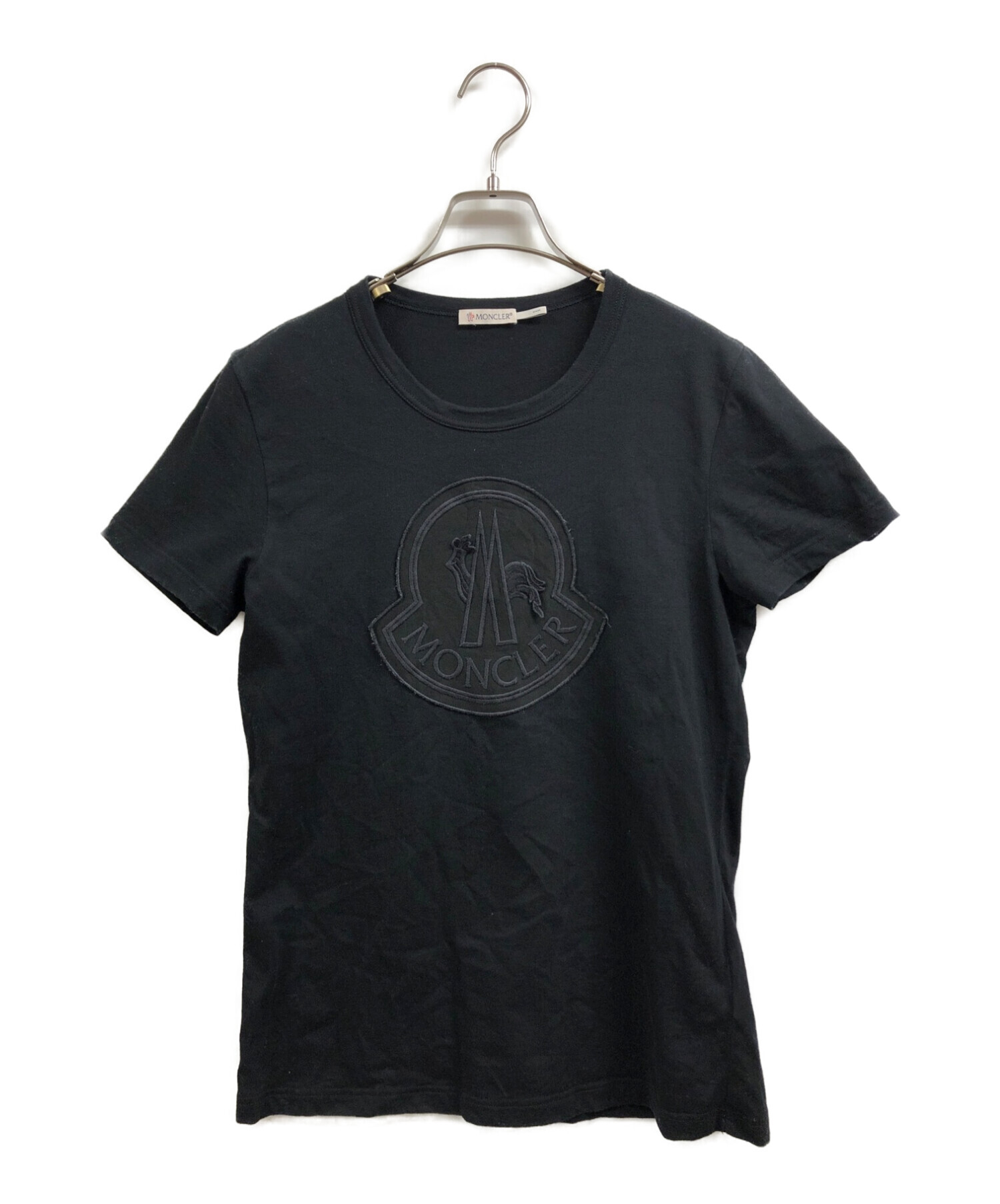 MONCLER (モンクレール) Logo Patch T-Shirt ブラック サイズ:M
