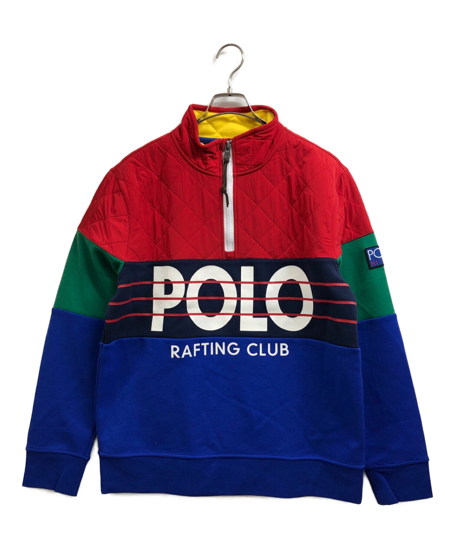 POLO RALPH LAUREN (ポロ・ラルフローレン) ハーフジップスウェット マルチカラー サイズ:L