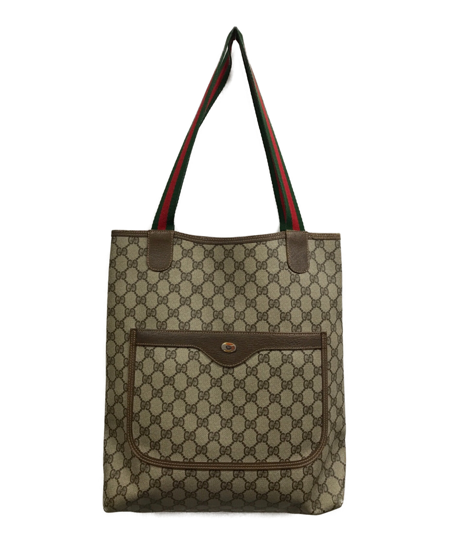 中古・古着通販】GUCCI (グッチ) シェリーラインキャンバストート