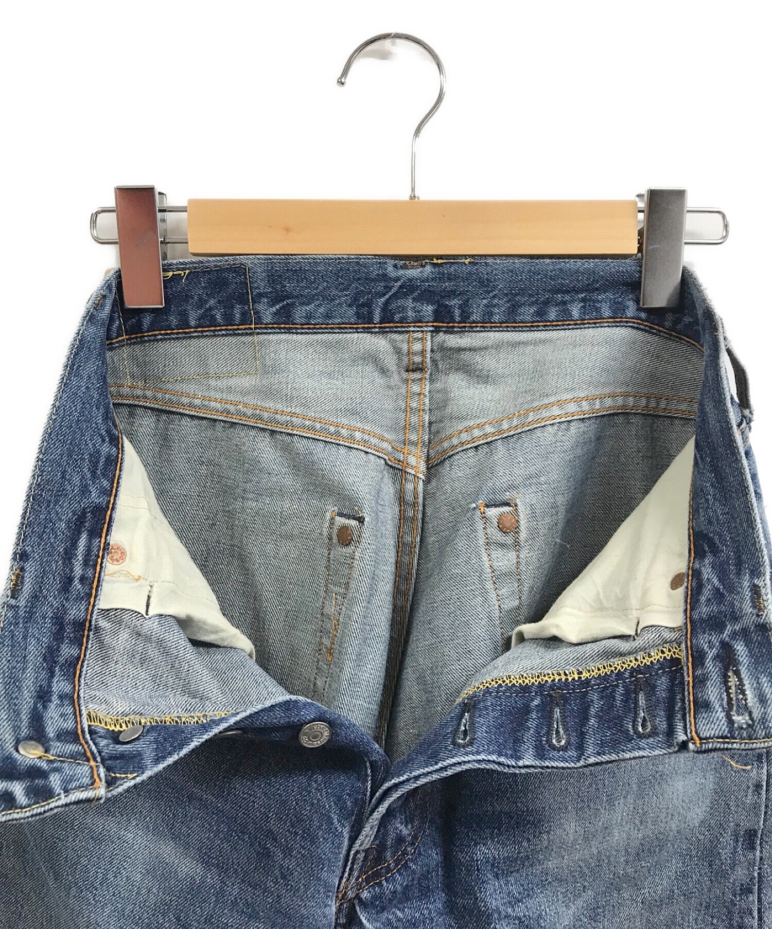 中古・古着通販】LEVI'S (リーバイス) 90's 501XXセルビッチデニム