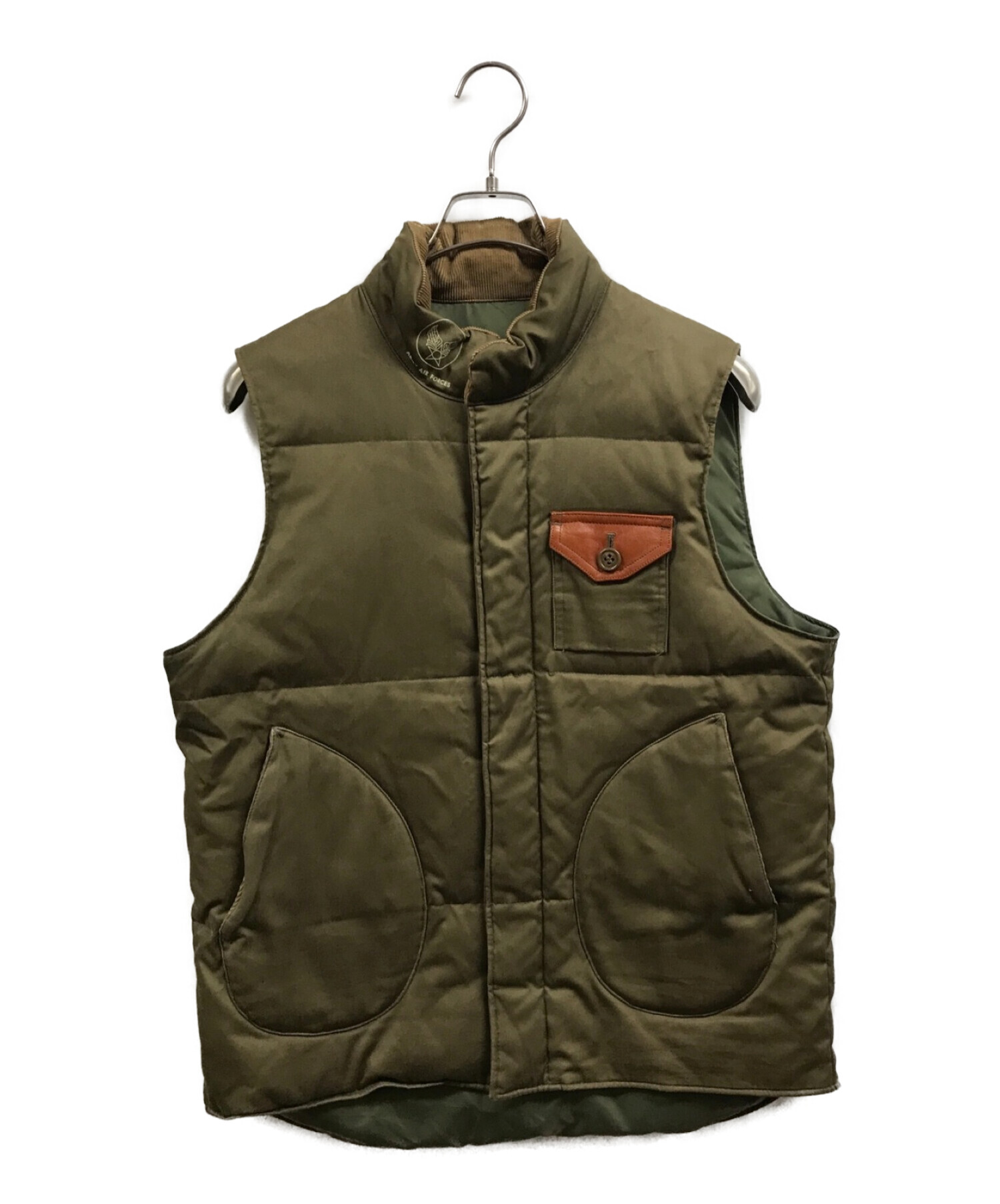 中古・古着通販】BUZZ RICKSON'S (バズリクソンズ) DOWN VEST グリーン