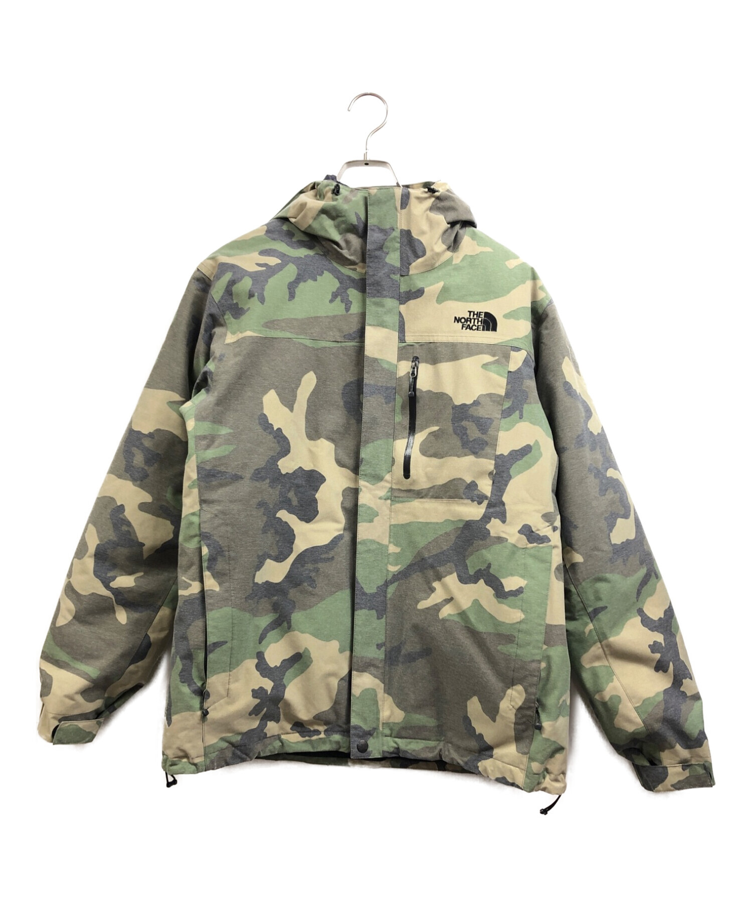 THE NORTH FACE (ザ ノース フェイス) NOVELTY CASSIUS TRICLIMATE JACKET カーキ サイズ:L