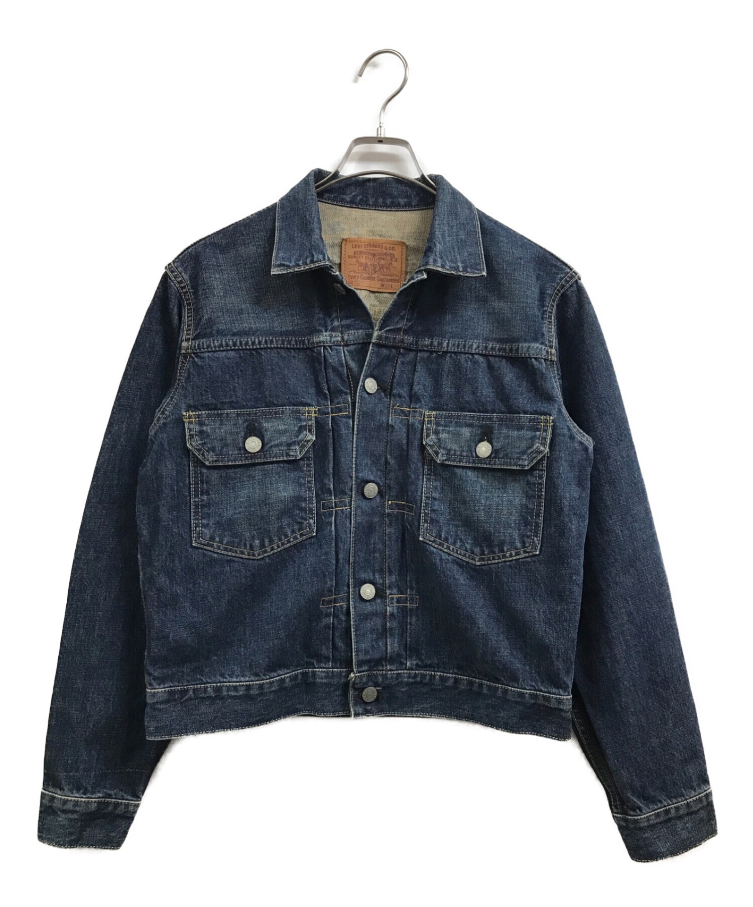 中古・古着通販】LEVI'S (リーバイス) 2ndデニムジャケット インディゴ