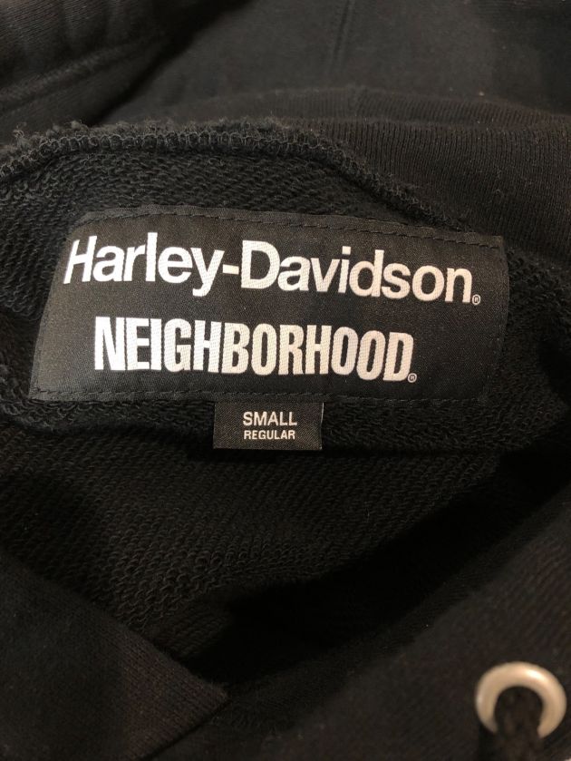 中古・古着通販】HARLEY-DAVIDSON (ハーレーダビッドソン) NEIGHBORHOOD (ネイバーフッド) H-D . HOODED LS  . COパーカー ブラック サイズ:S｜ブランド・古着通販 トレファク公式【TREFAC FASHION】スマホサイト