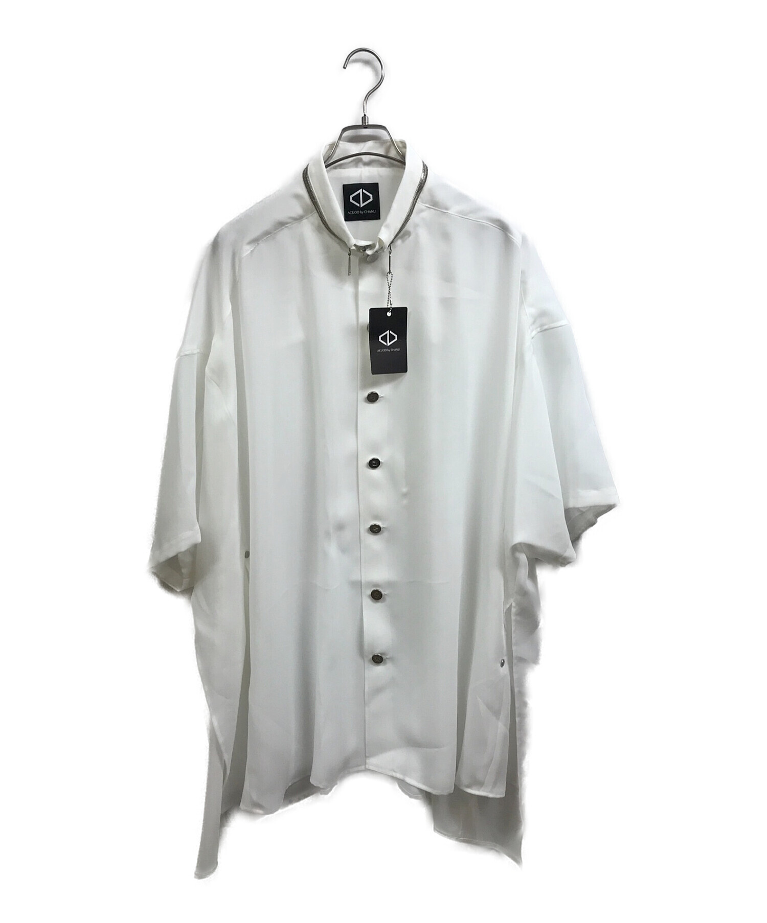 ACUOD by CHANU (アクオド バイ チャヌ) kimono Half Shirts ホワイト サイズ:FREE