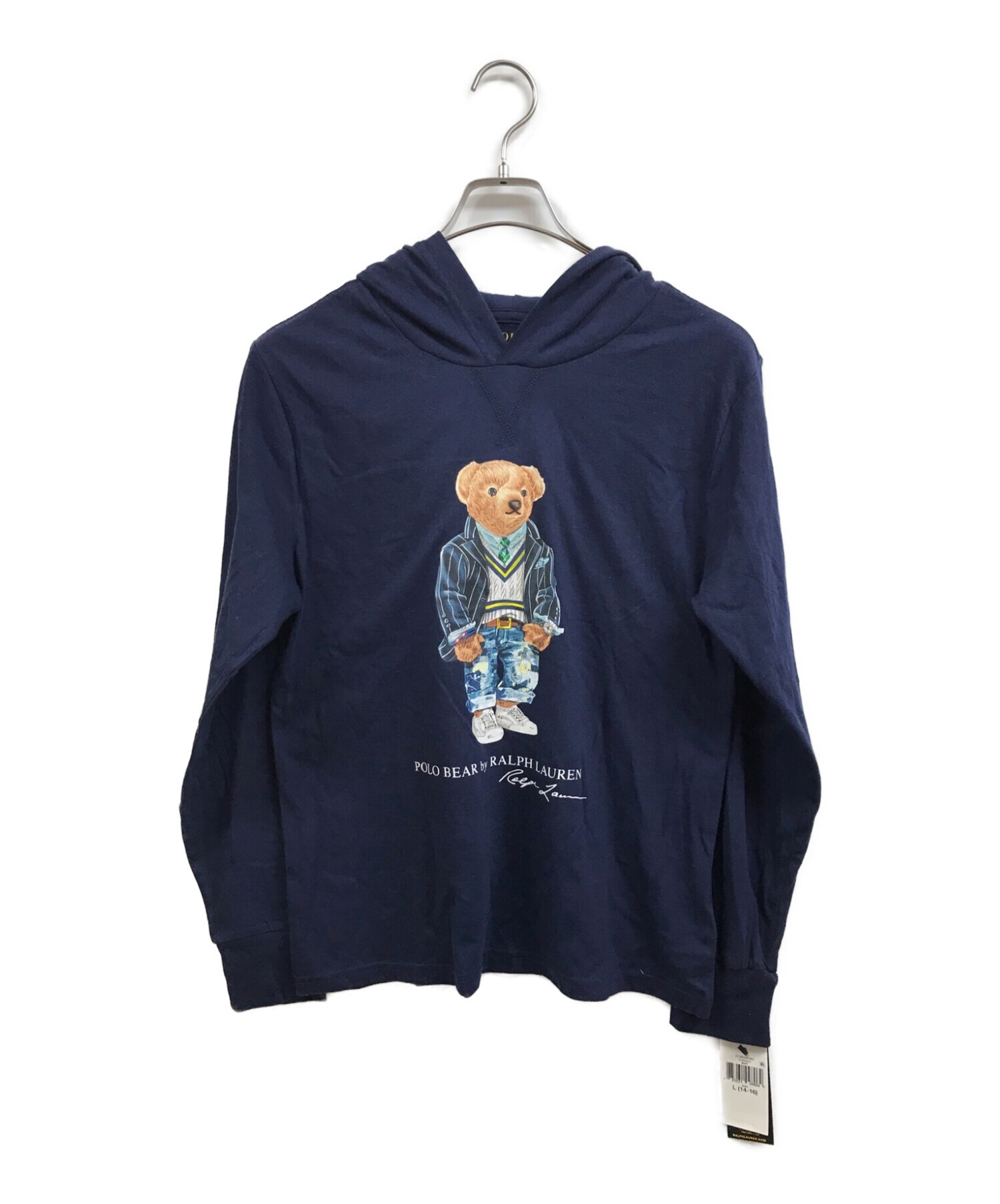 POLO RALPH LAUREN (ポロ・ラルフローレン) ポロベアパーカー ネイビー サイズ:BOYS L(14-16) 未使用品