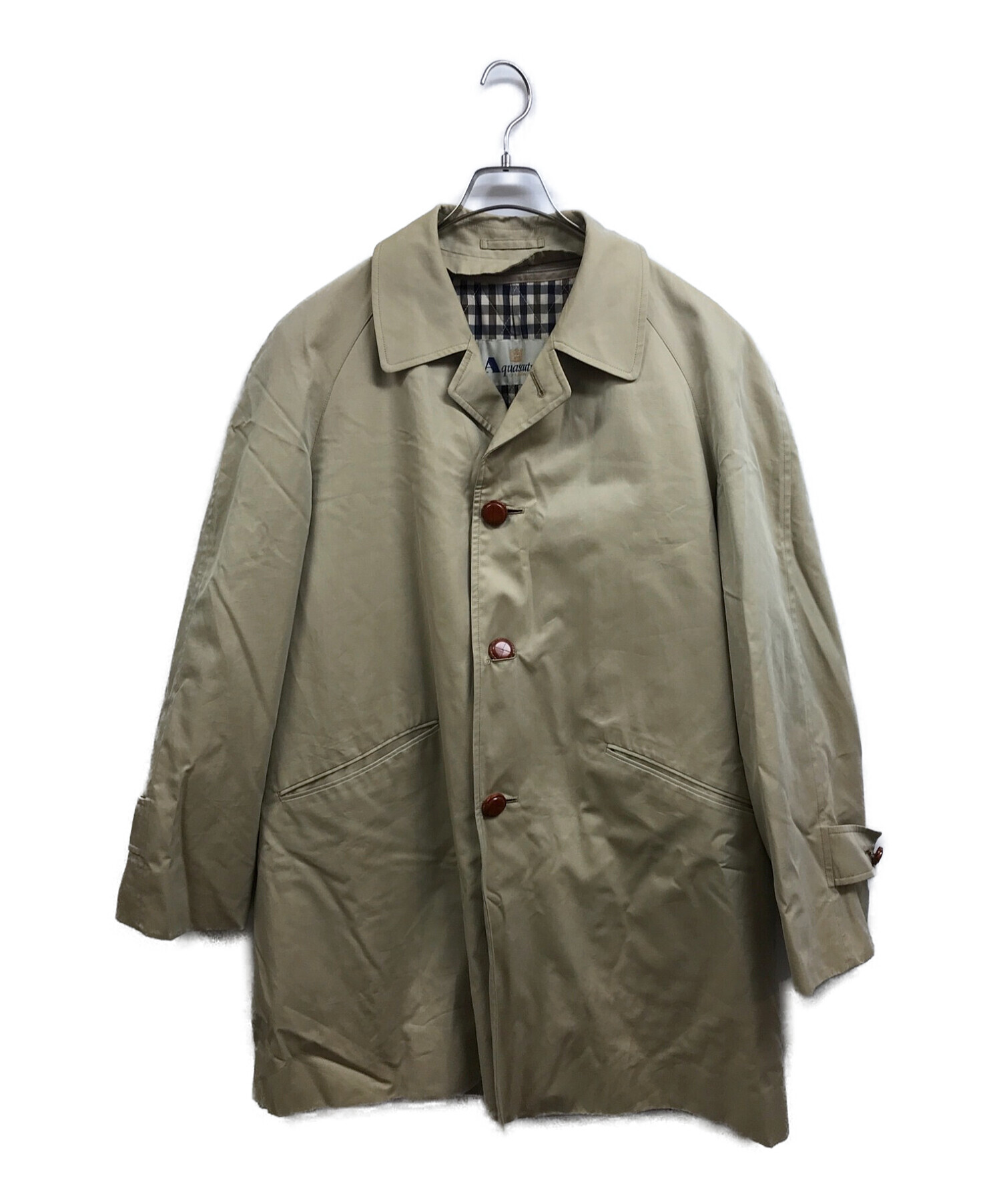 中古・古着通販】Aquascutum (アクアスキュータム) ライナー付ステン