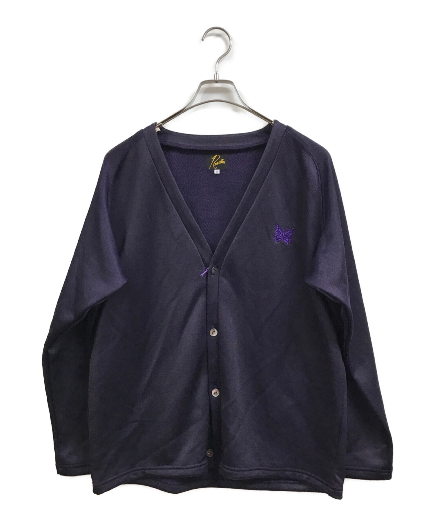 中古・古着通販】Needles (ニードルズ) V Neck Cardigan - C/PE Bright