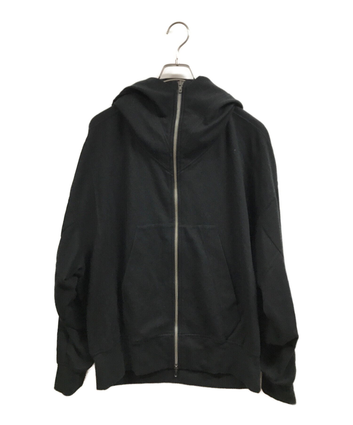 中古・古着通販】JULIUS (ユリウス) HIGH DOUBLE NECK PARKA ブラック