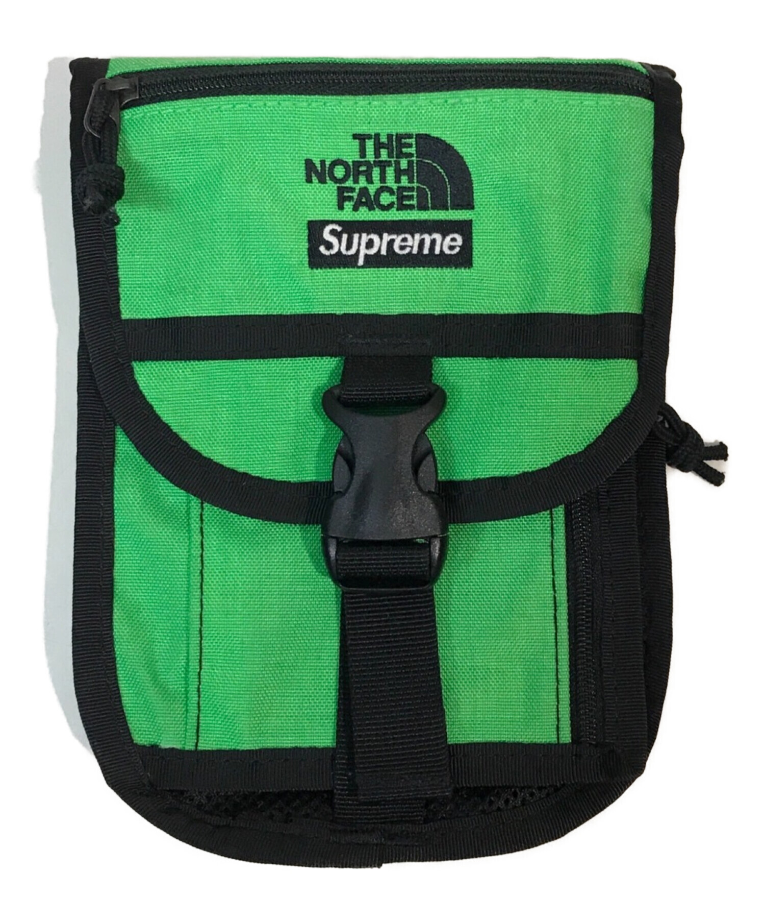 Supreme north face shoulder bag 緑