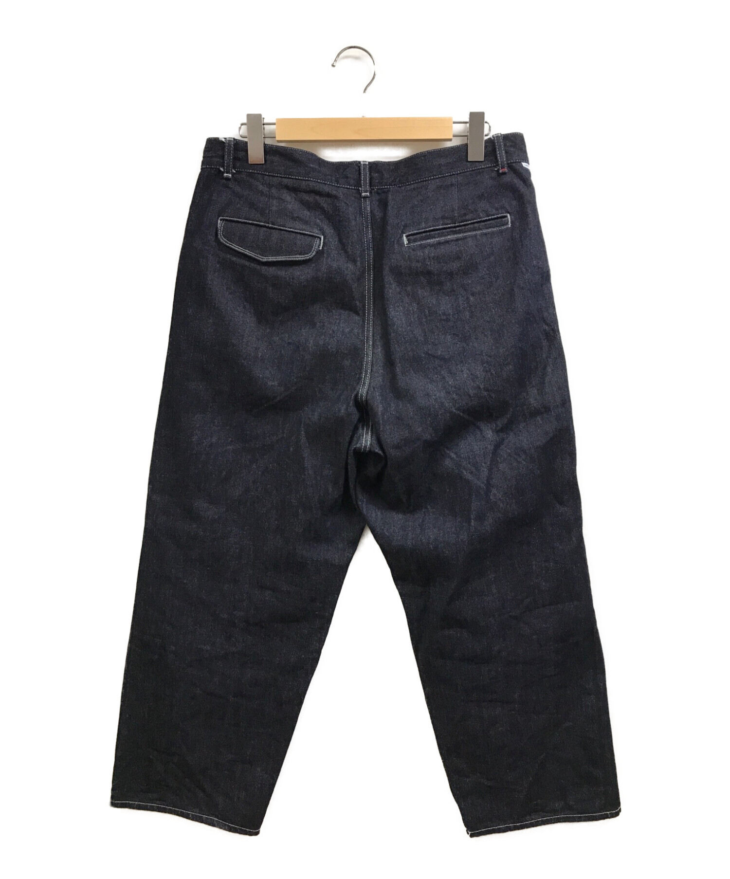 Graphpaper (グラフペーパー) Selvage Denim Two Tuck Tapered Pants インディゴ サイズ:3