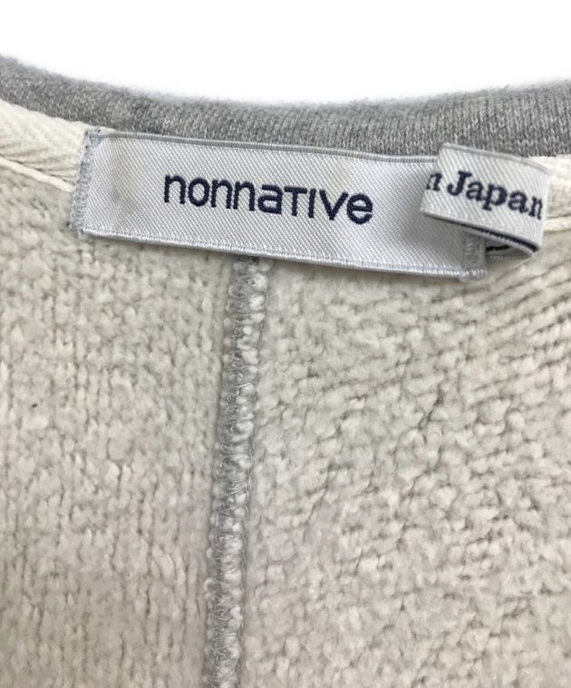 nonnative (ノンネイティブ) ハーフジップパーカー グレー