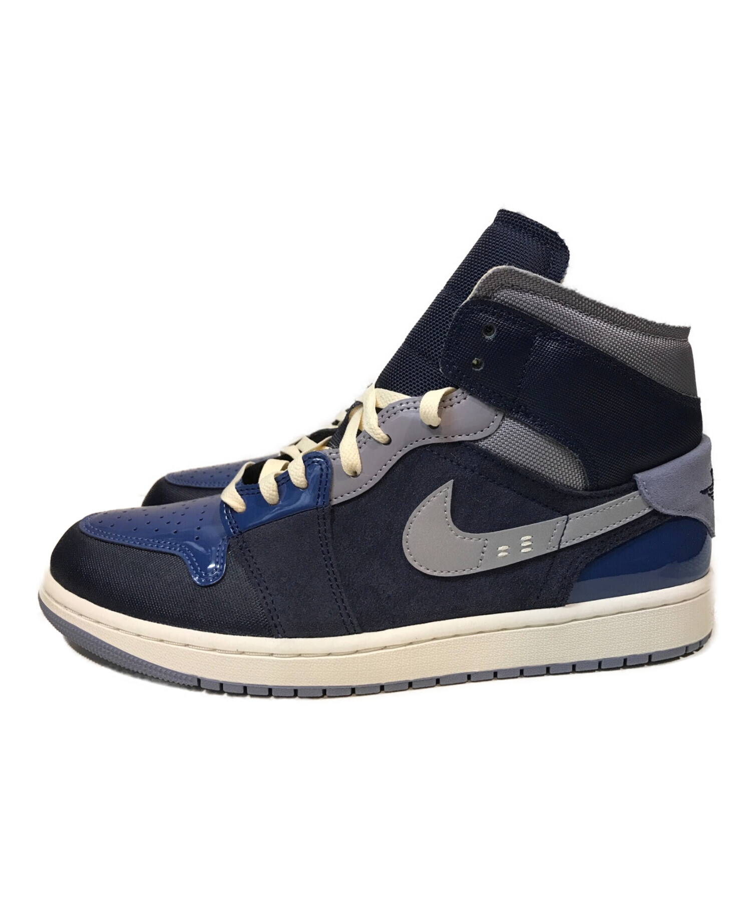 中古・古着通販】NIKE (ナイキ) Air Jordan 1 Mid Craft ネイビー