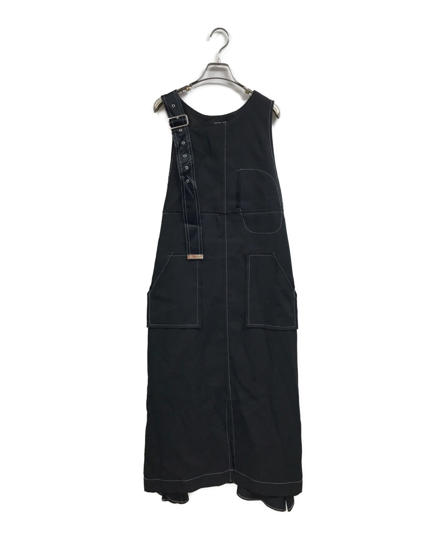UNITED TOKYO (ユナイテッドトウキョウ) ジャンパースカート ブラック サイズ:1