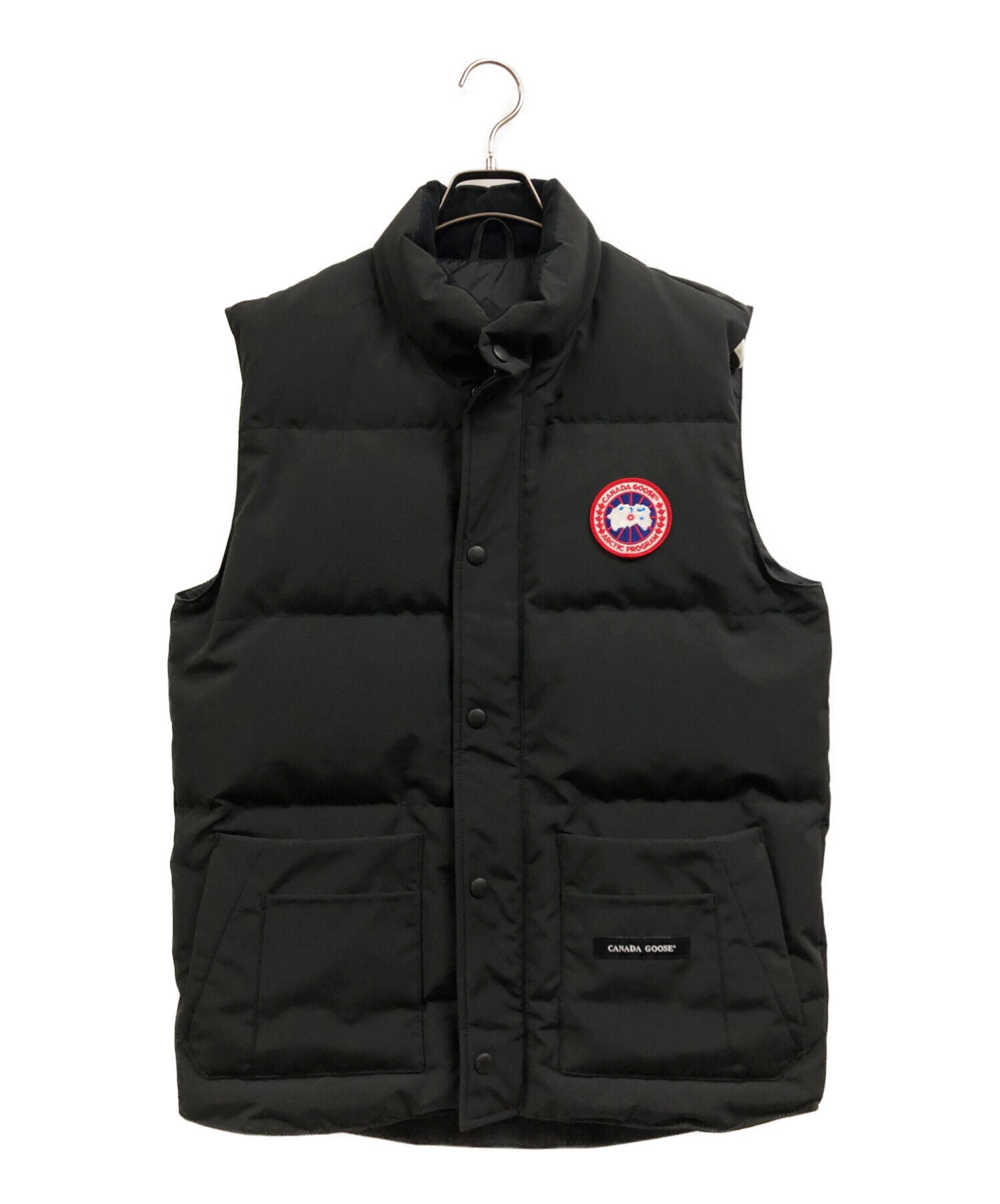 中古・古着通販】CANADA GOOSE (カナダグース) ダウンベスト ブラック サイズ:M｜ブランド・古着通販 トレファク公式【TREFAC  FASHION】スマホサイト