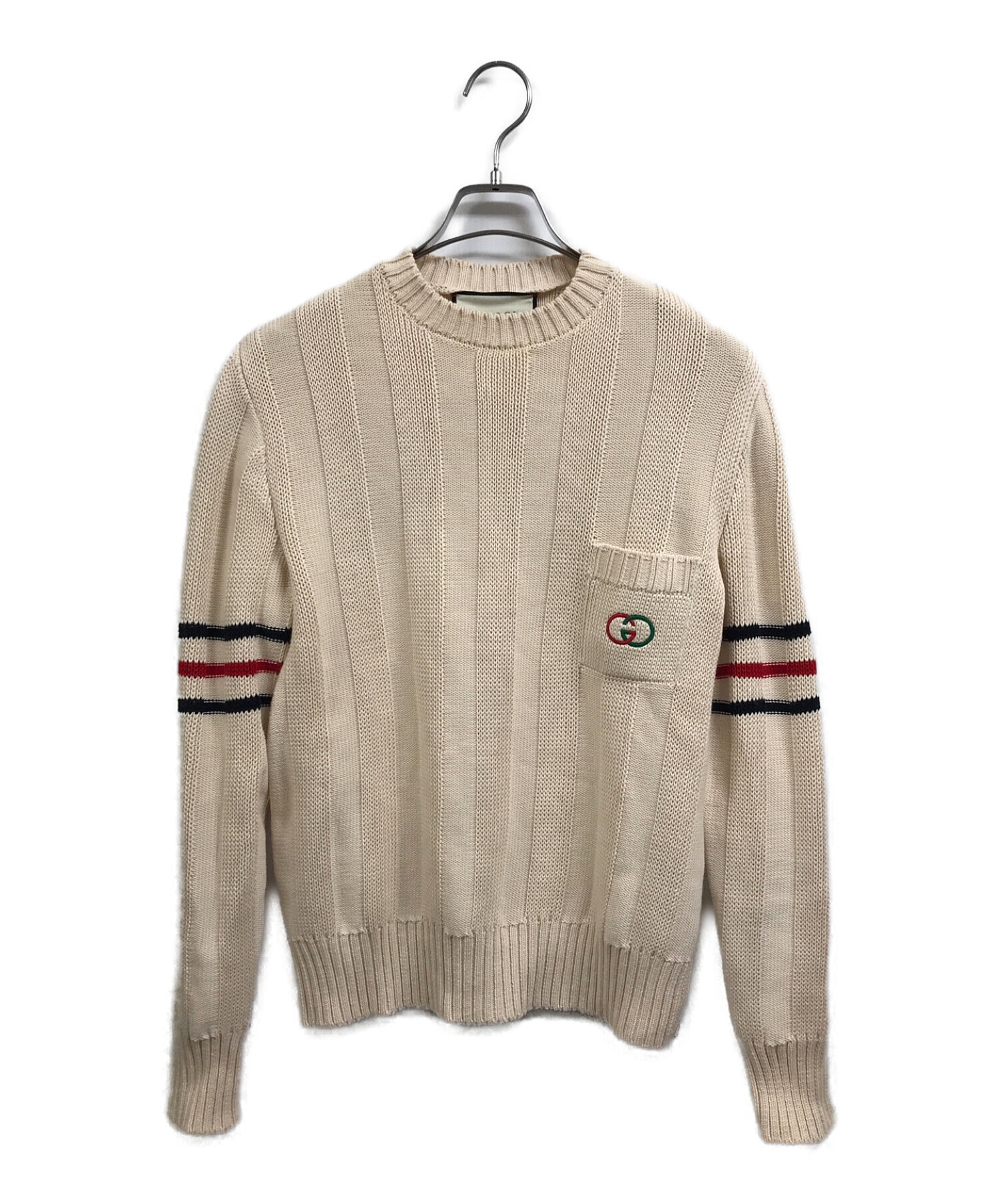 中古・古着通販】GUCCI (グッチ) インターロッキングGGロゴニット