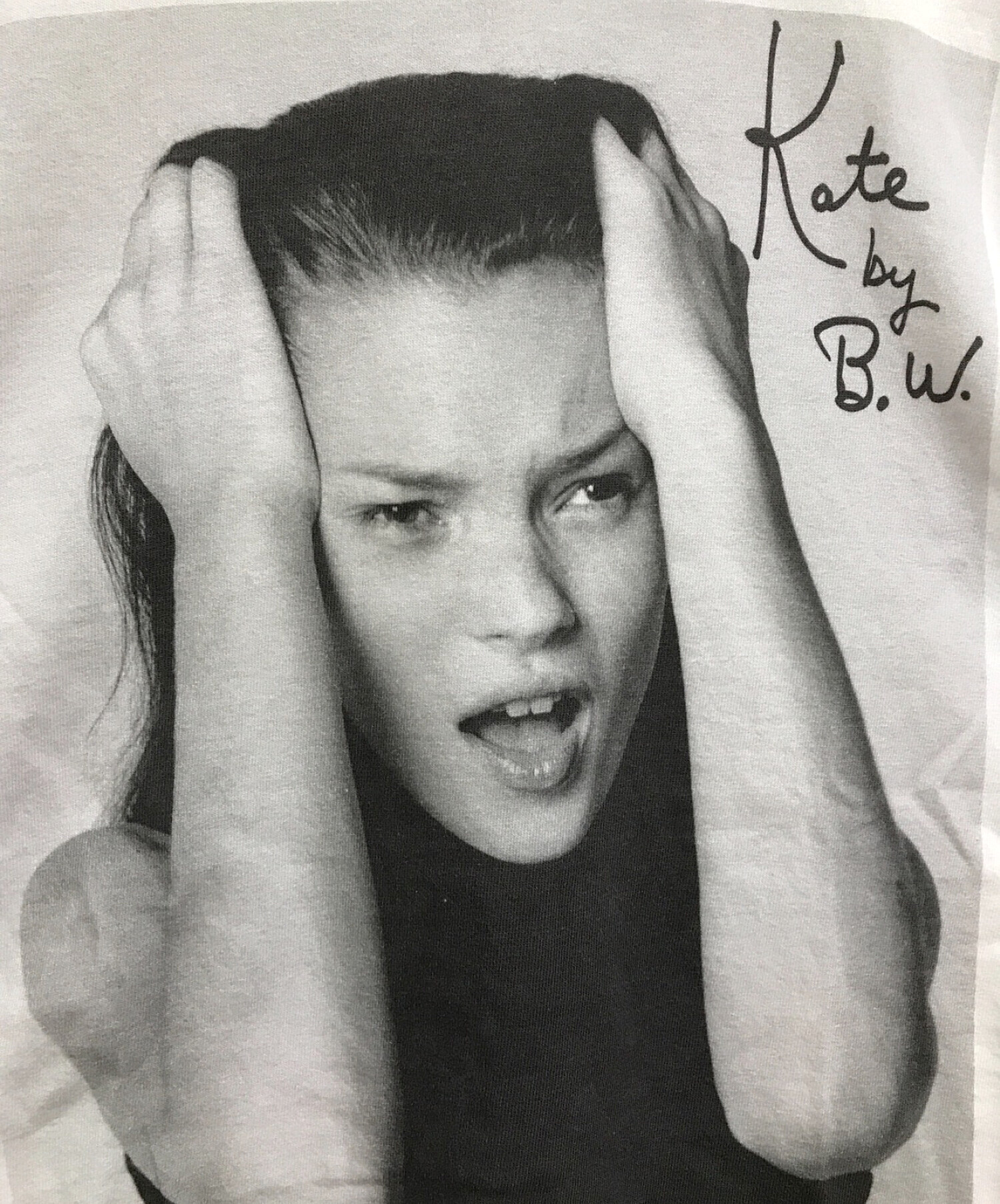 Bruce Weber (ブルース・ウェバー) BIOTOP (ビオトープ) 10C (テンシー) Kate Moss Tシャツ ホワイト サイズ:M