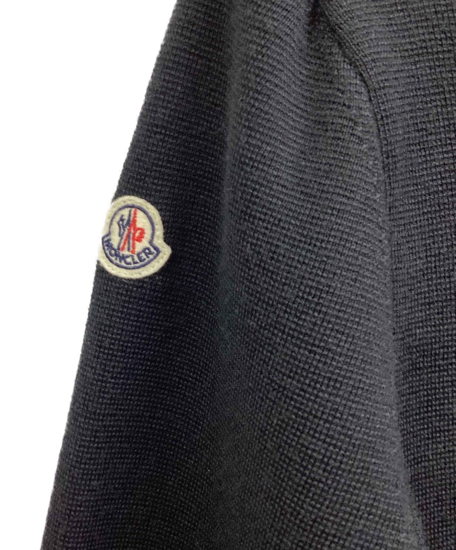 中古・古着通販】MONCLER (モンクレール) CARDIGAN TRICOT ブラック