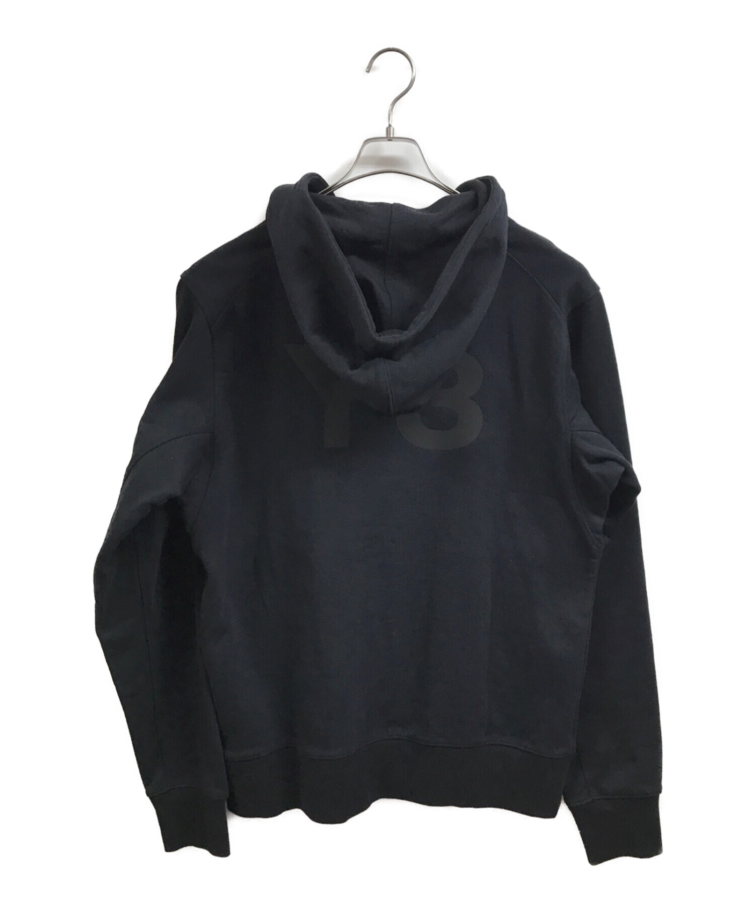 Y-3 (ワイスリー) CLASSIC BACK LOGO FULL-ZIP HOODIE ブラック サイズ:L