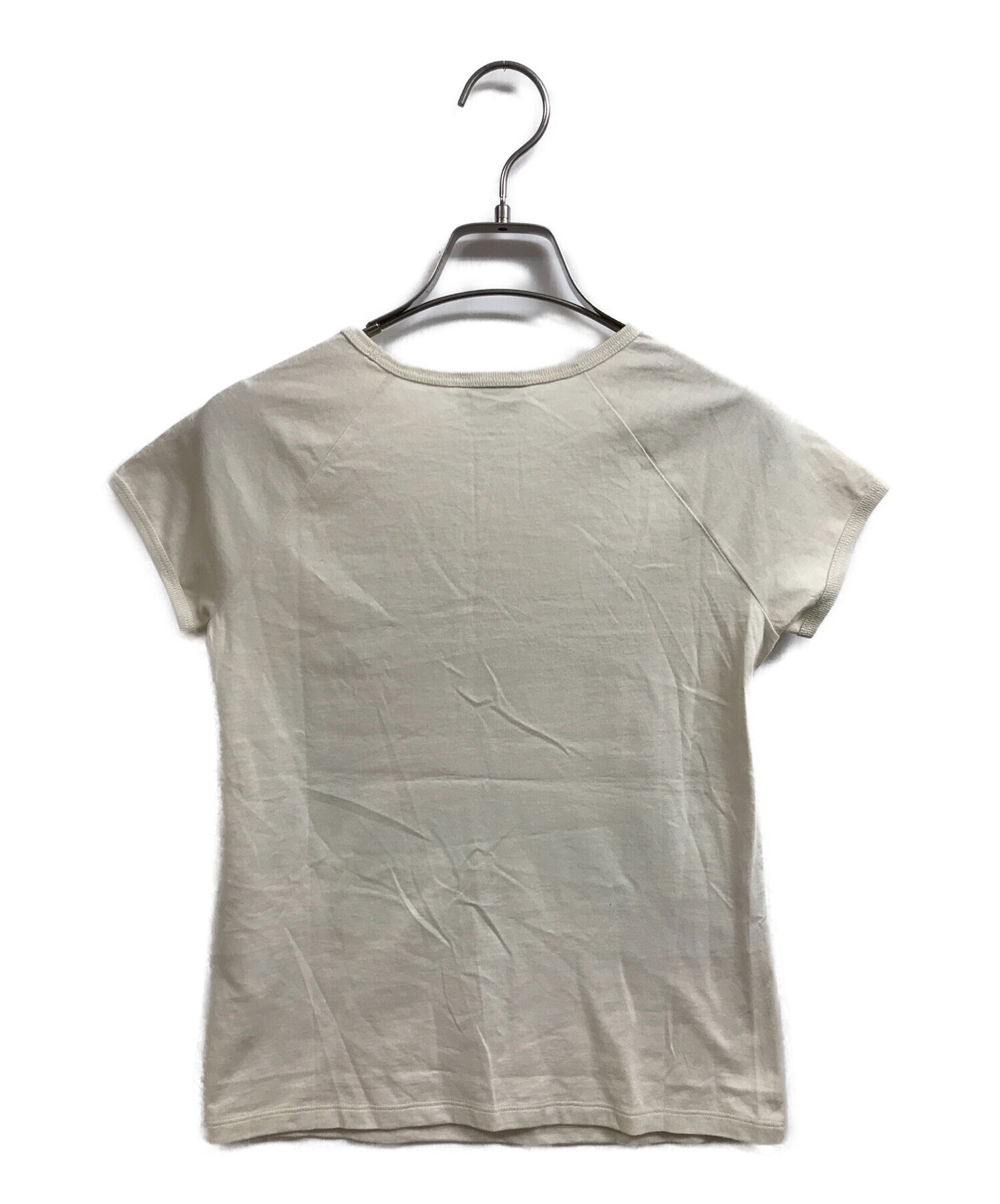 GUCCI (グッチ) Glitter Worm Apple Print T-Shirt アイボリー サイズ:10（キッズ）