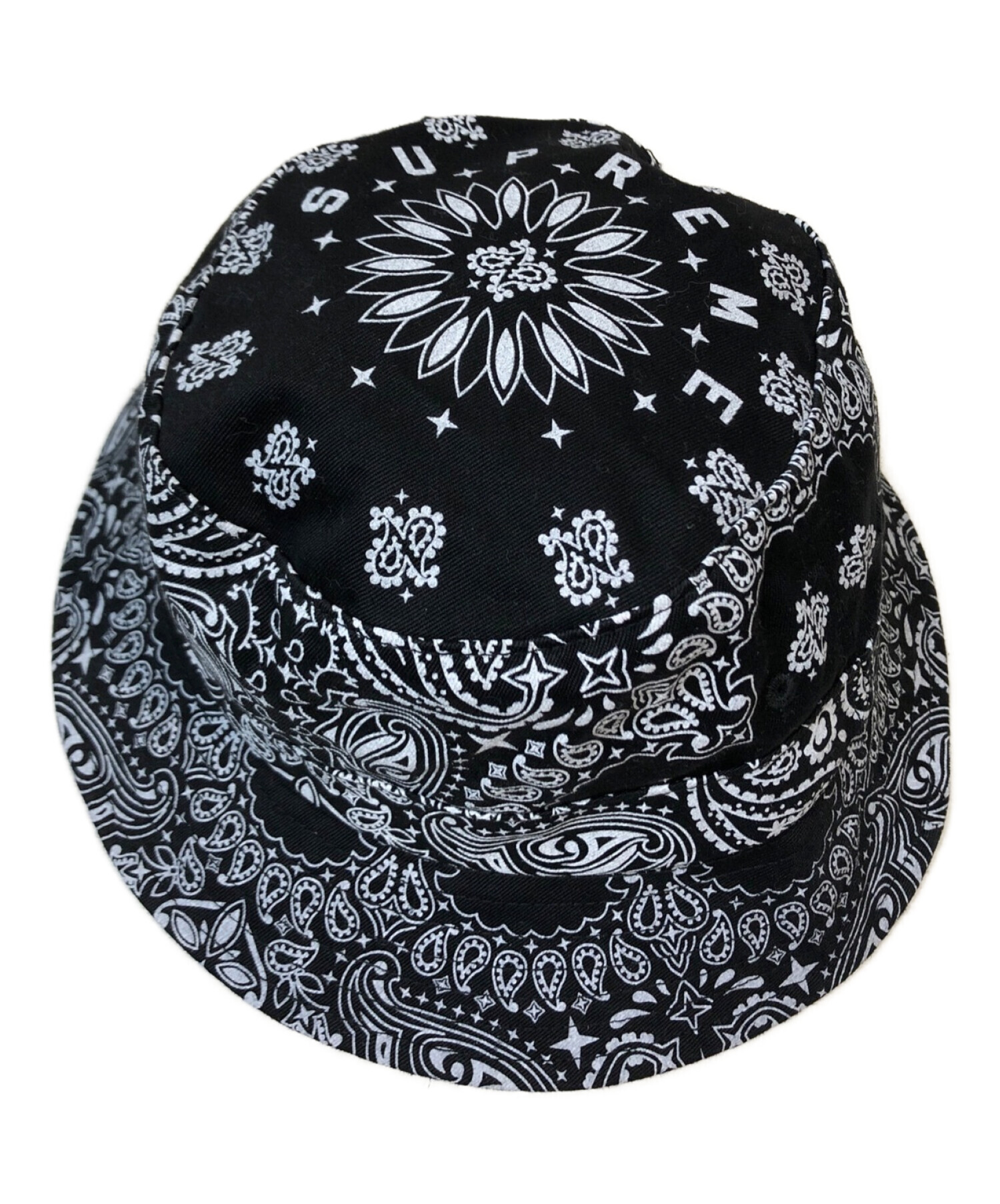 SUPREME (シュプリーム) 21ss Bandana Crusher hat ブラック サイズ:SMサイズ