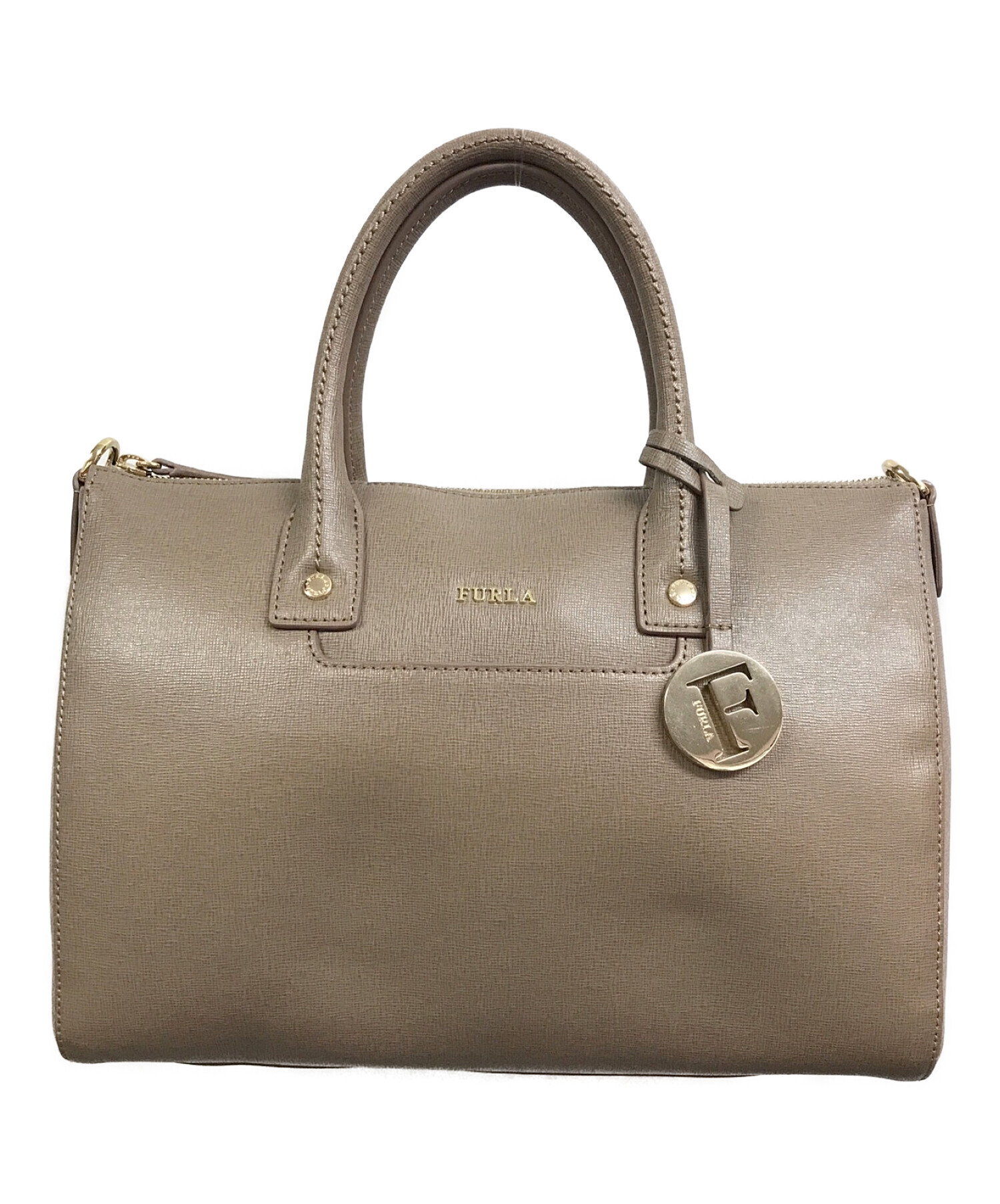 中古・古着通販】FURLA (フルラ) 2WAYショルダーバッグ ベージュ