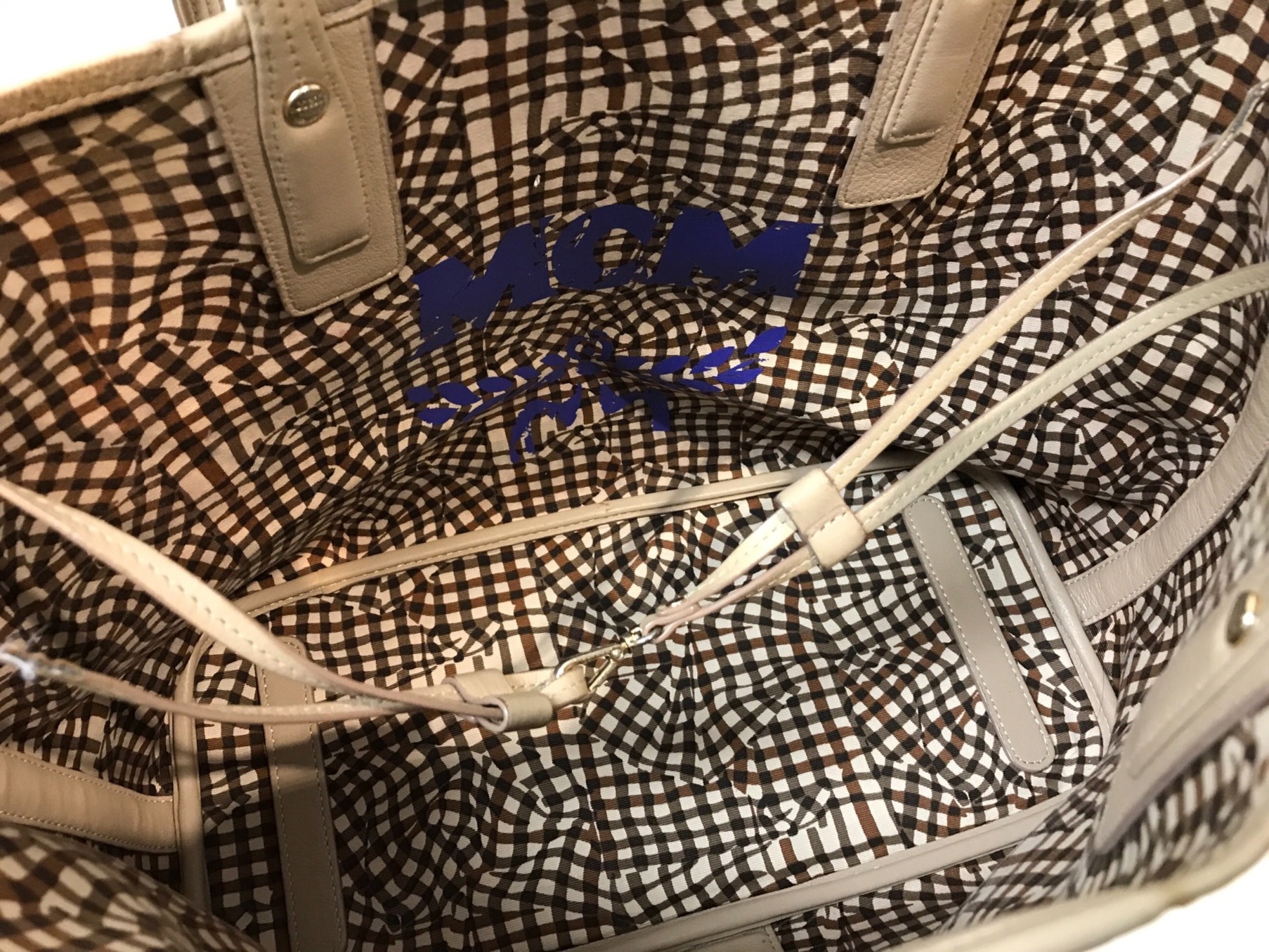 中古・古着通販】MCM (エムシーエム) リバーシブルトートバッグ