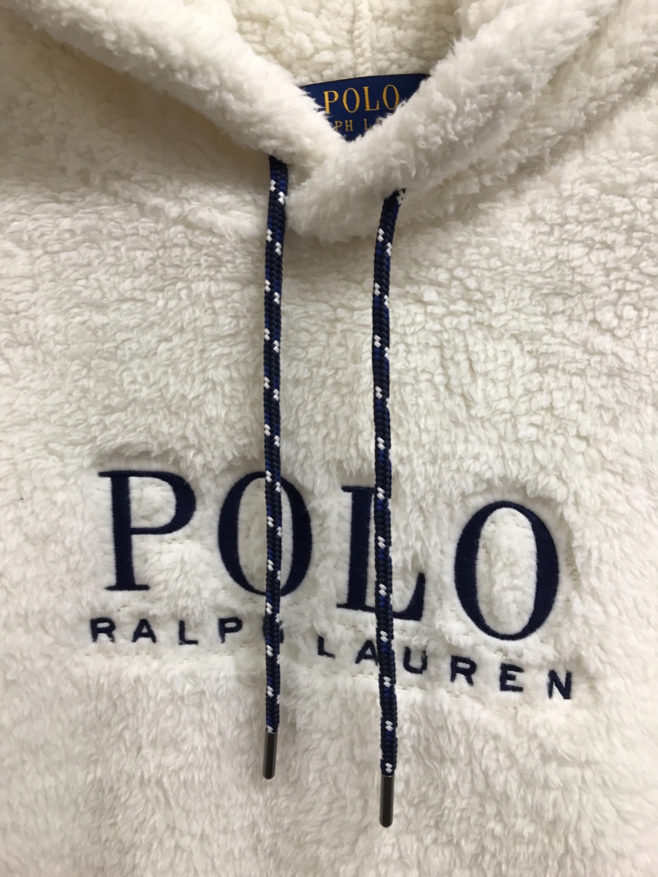 POLO RALPH LAUREN (ポロ・ラルフローレン) ボアパーカー ホワイト サイズ:S