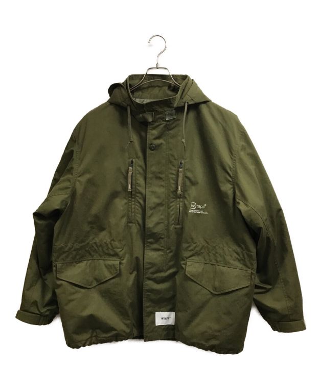 中古・古着通販】WTAPS (ダブルタップス) ウェザーナイロンマウンテンジャケット オリーブ サイズ:03｜ブランド・古着通販  トレファク公式【TREFAC FASHION】スマホサイト