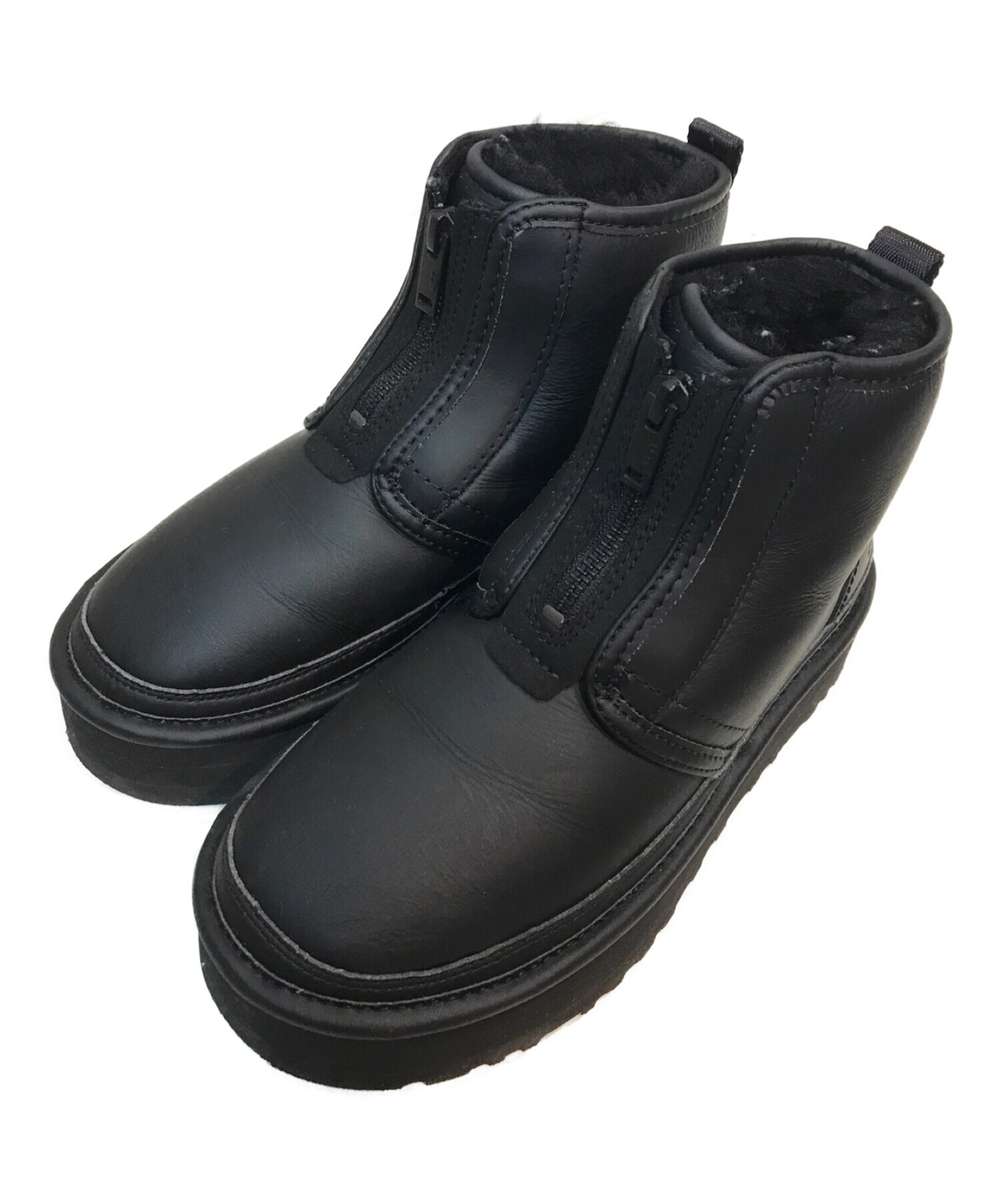【市場買付】UGG ブーツ　レディース　ニューメルプラットフォームジップ 靴