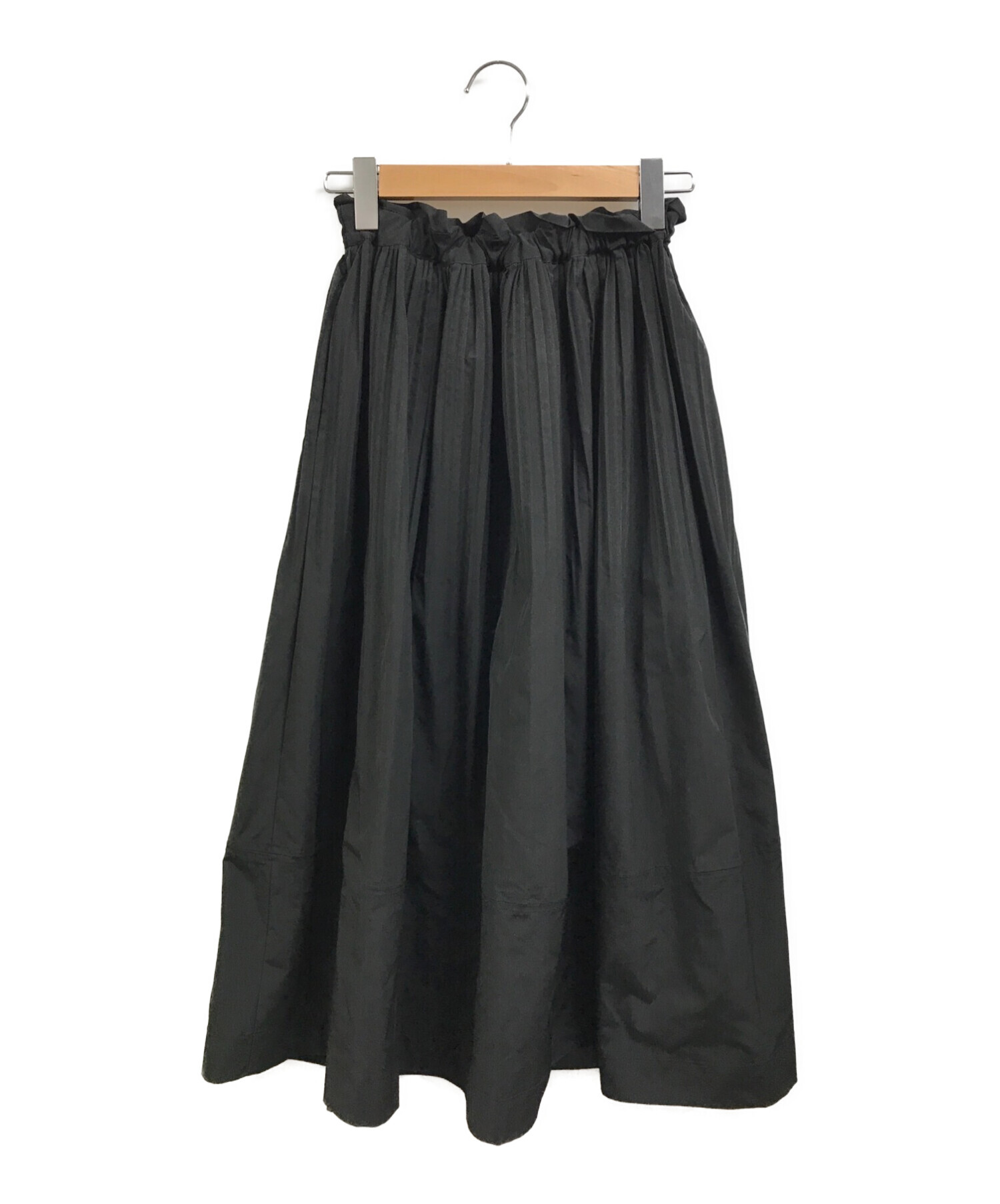 machatt (マチャット) プリーツ加工スカート ブラック サイズ:FREE