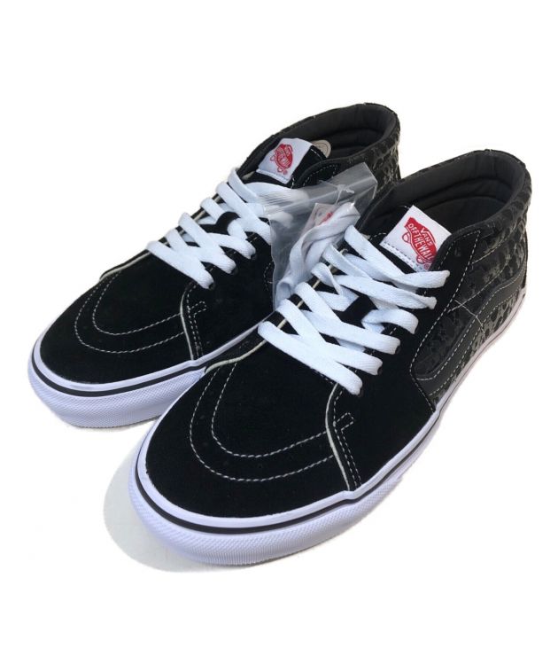 中古・古着通販】VANS (ヴァンズ) BUMP OF CHICKEN (バンプオブチキン) ミッドカットスニーカー ブラック×ホワイト サイズ:26  未使用品｜ブランド・古着通販 トレファク公式【TREFAC FASHION】スマホサイト