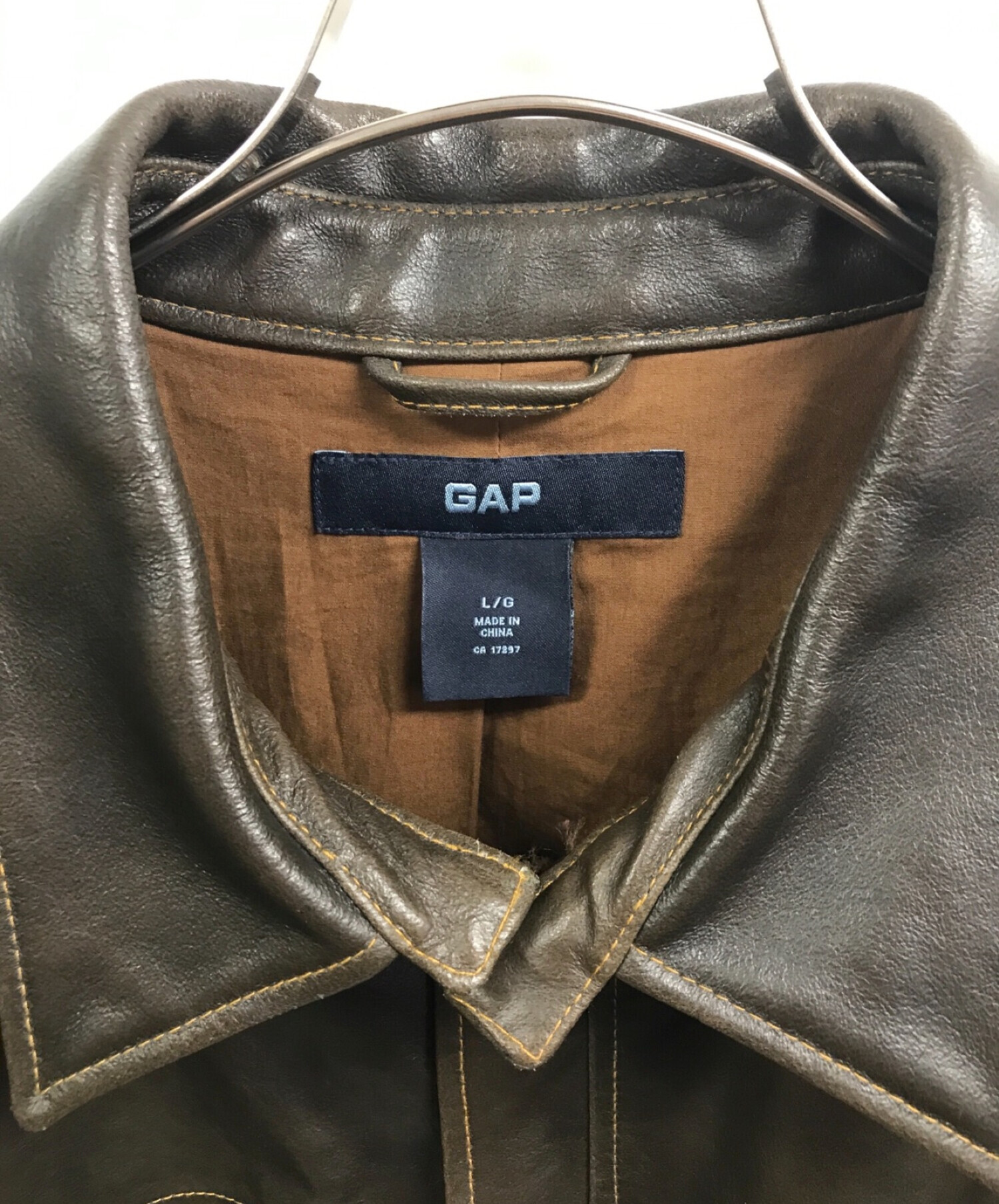 中古・古着通販】OLD GAP (オールドギャップ) 00's ヴィンテージレザー