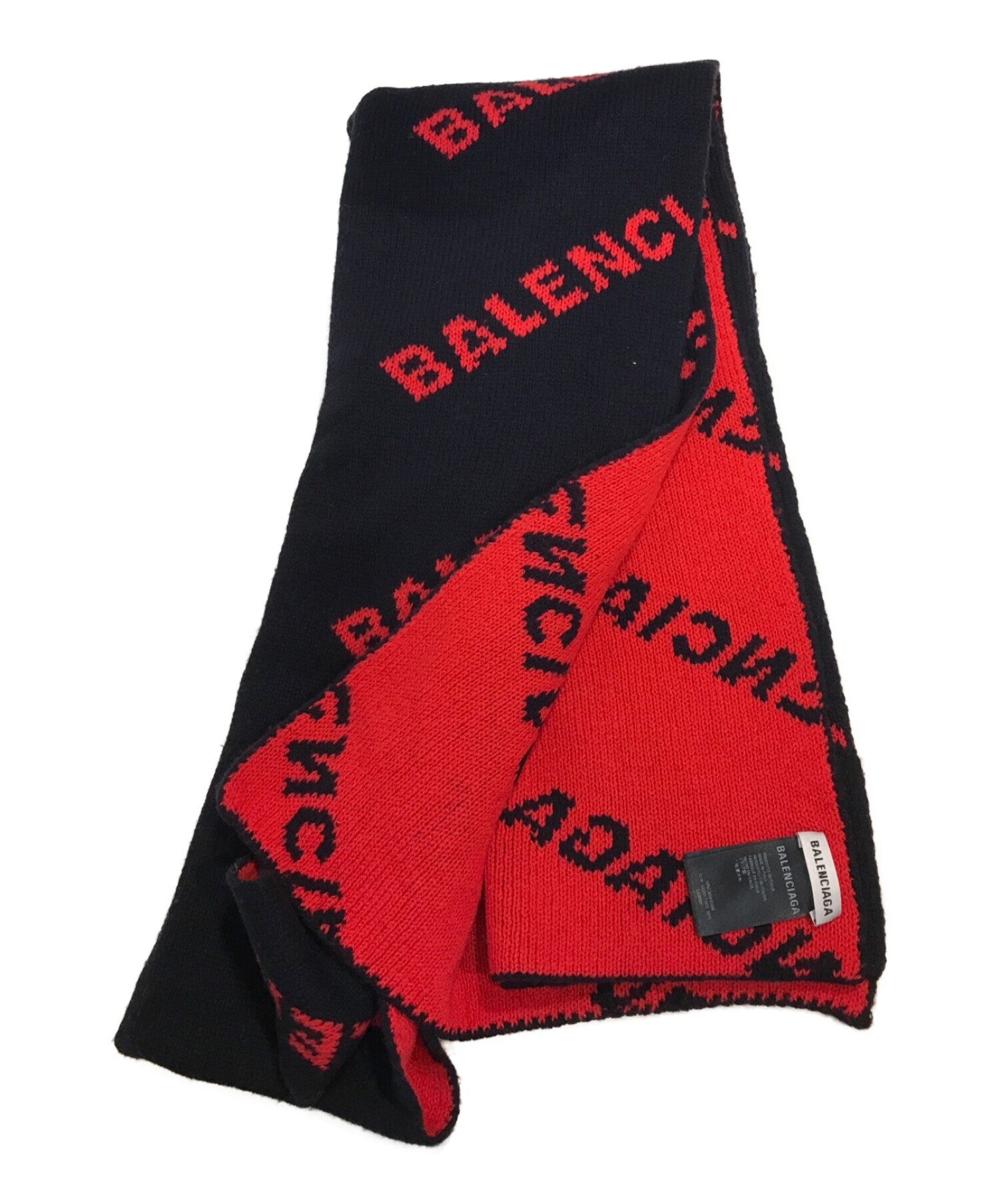 中古・古着通販】BALENCIAGA (バレンシアガ) 18AW Logoウールジャ