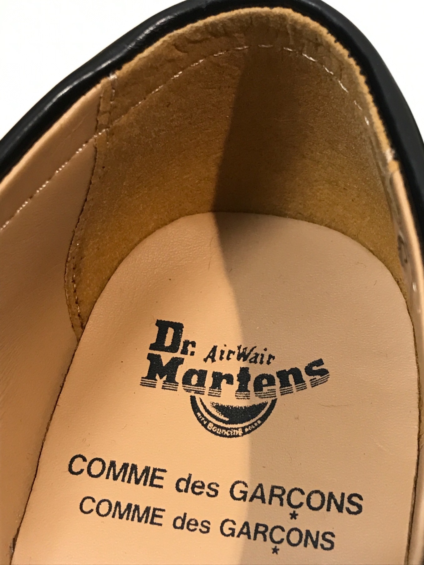 Dr.Martens (ドクターマーチン) COMME des GARCONS (コムデギャルソン) タッセルシューズ ブラック サイズ:UK6