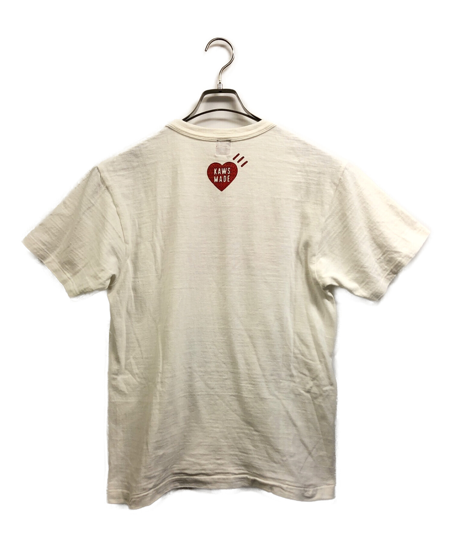 Tシャツ/カットソー(半袖/袖なし)HUMAN MADE KAWS T-SHRIT #2 "White" Lサイズ