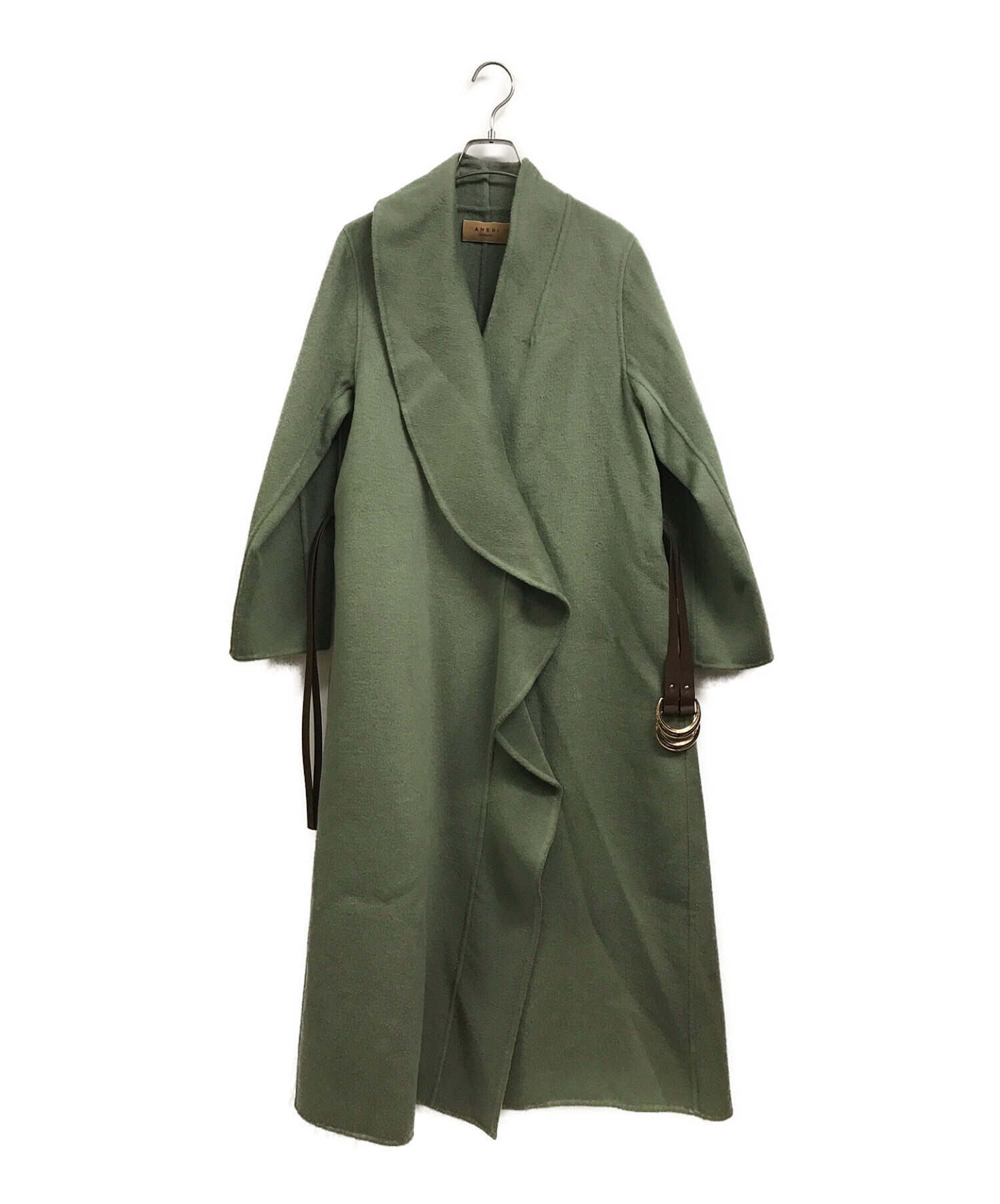 中古・古着通販】AMeLIE (アメリ) UNDRESSED FRILL COLLAR COAT