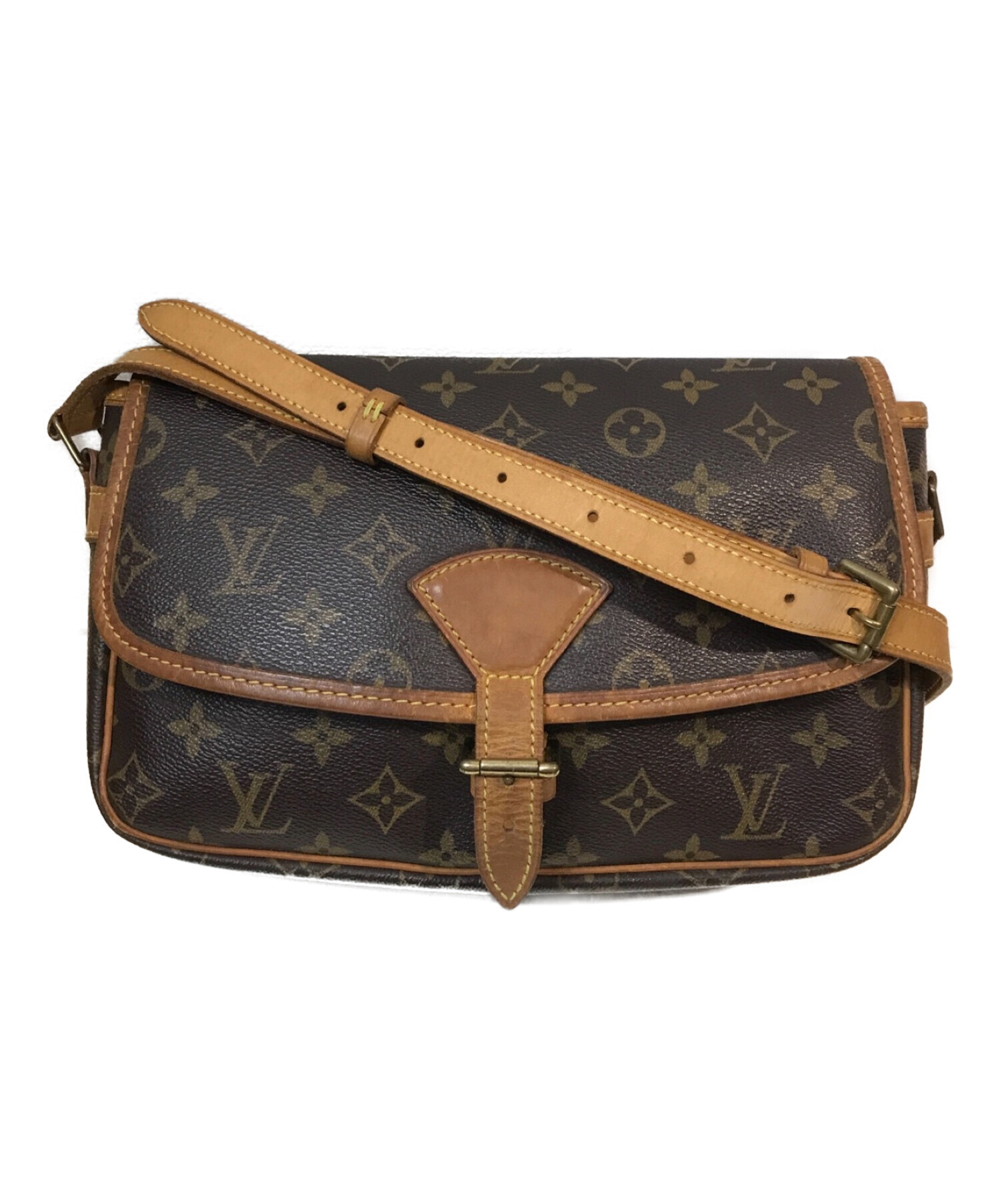 中古・古着通販】LOUIS VUITTON (ルイ ヴィトン) ソローニュ/ショルダーバッグ ブラウン｜ブランド・古着通販  トレファク公式【TREFAC FASHION】スマホサイト