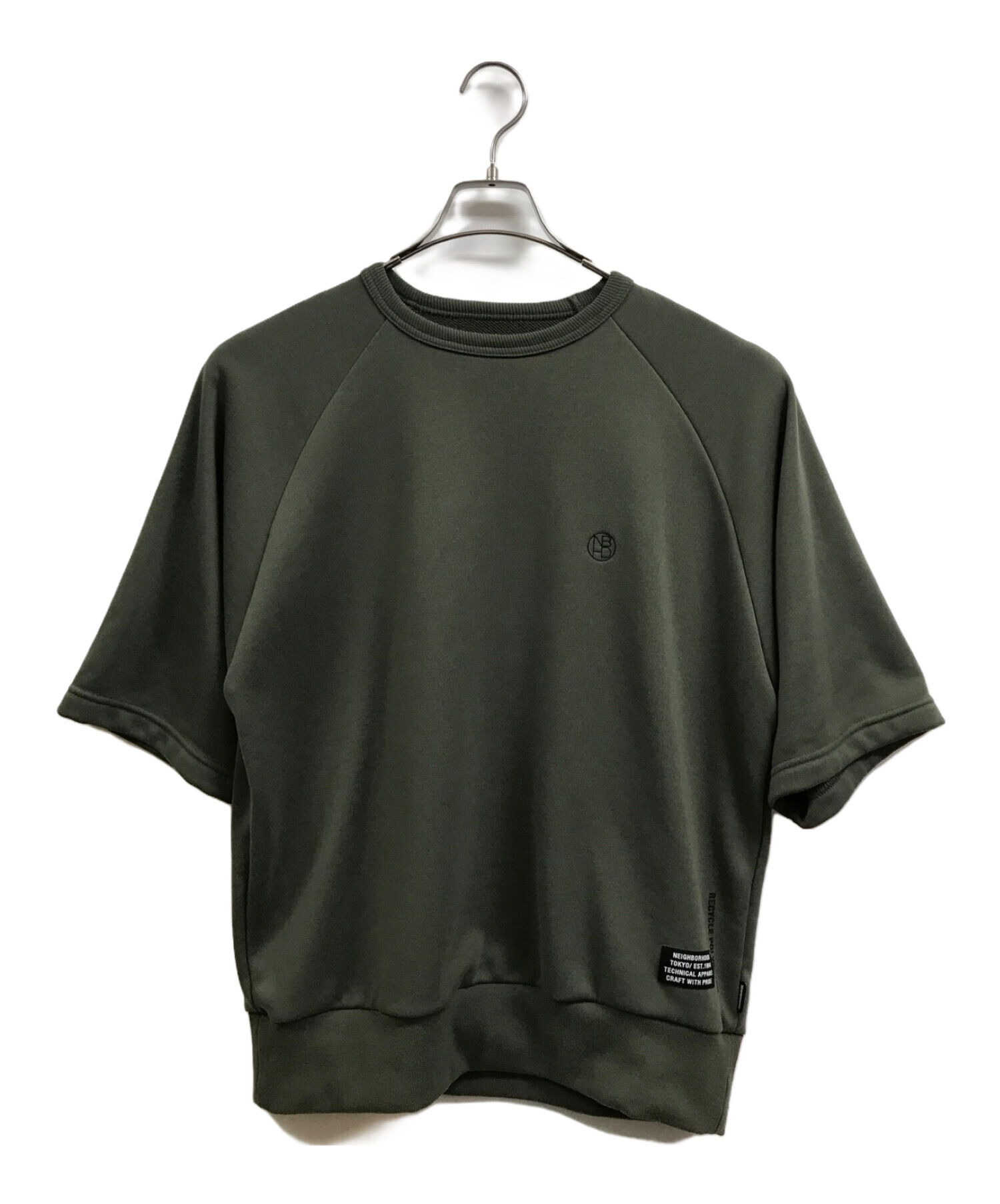 NEIGHBORHOOD (ネイバーフッド) JERSEY E-CREW SS T-SHIRT グリーン サイズ:S