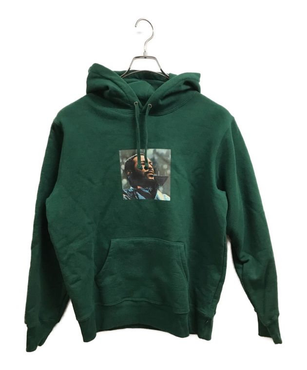 SUPREME (シュプリーム) 18AW Marvin Gaye Hooded Sweatshirt グリーン サイズ:M