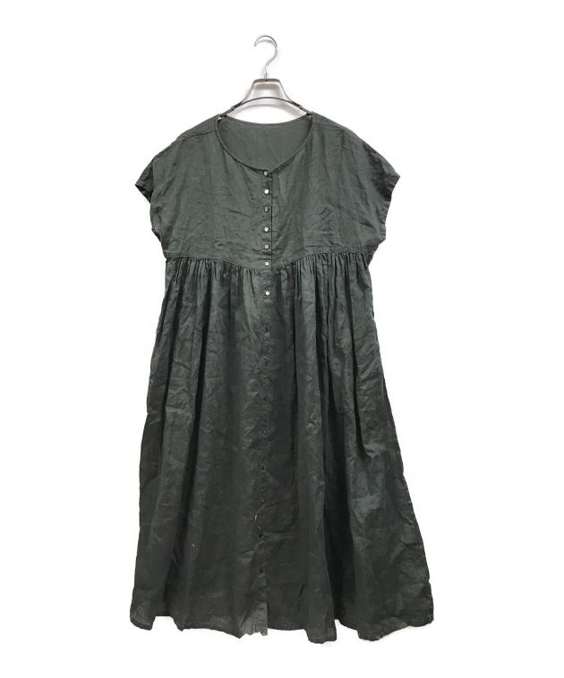 nest robe（ネストローブ）| リネンフレンチスリーブ2wayドレス
