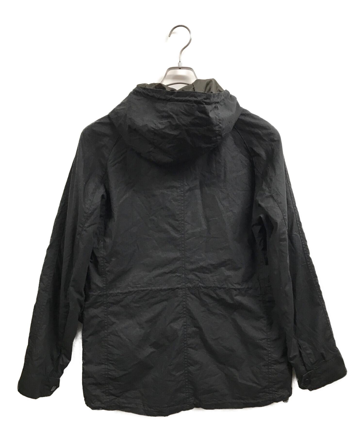 Barbour (バブアー) MARGARET HOWELL (マーガレットハウエル) オイルドマウンテンジャケット ブラック サイズ:XL