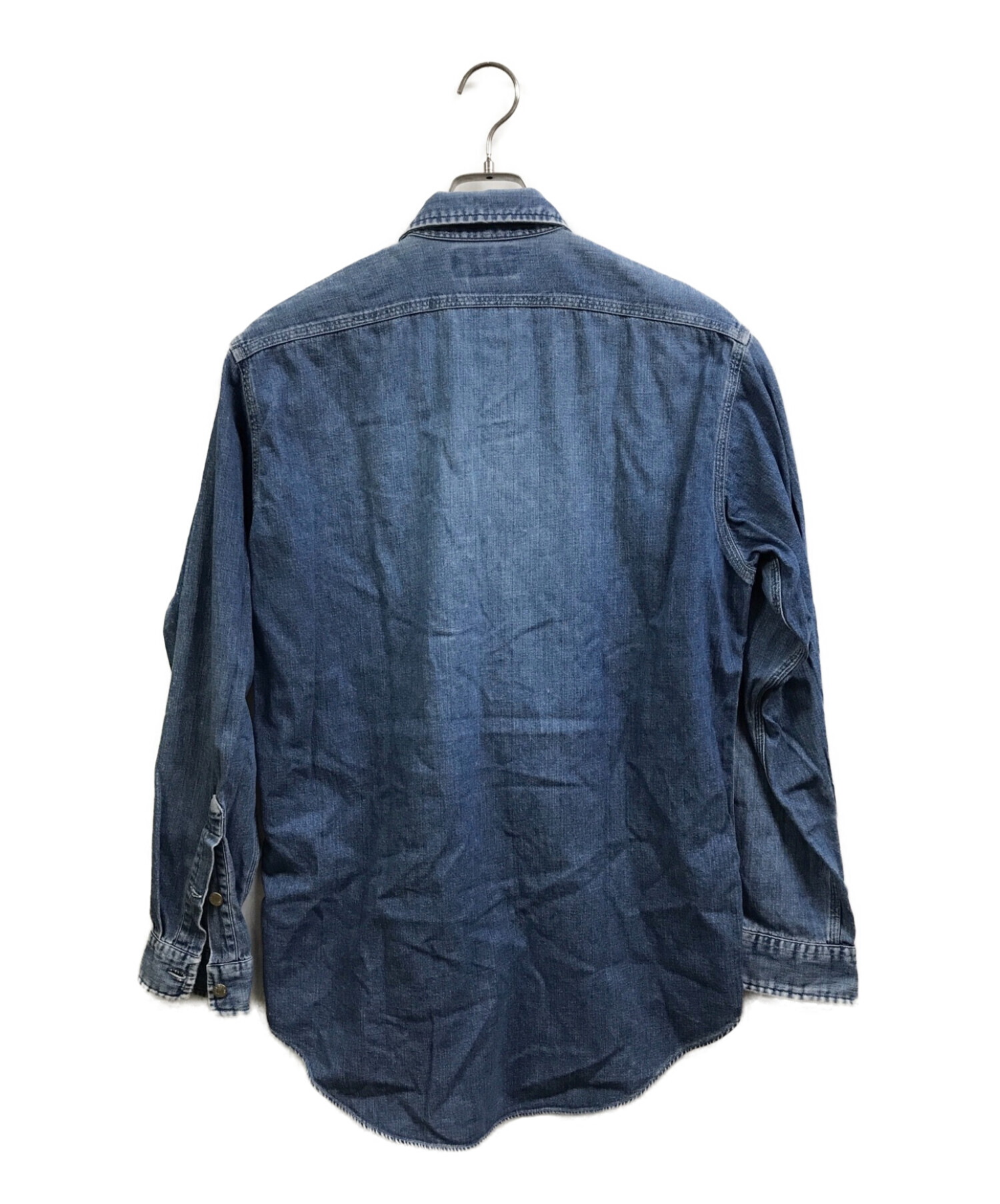 中古・古着通販】RRL (ダブルアールエル) デニムシャツ インディゴ