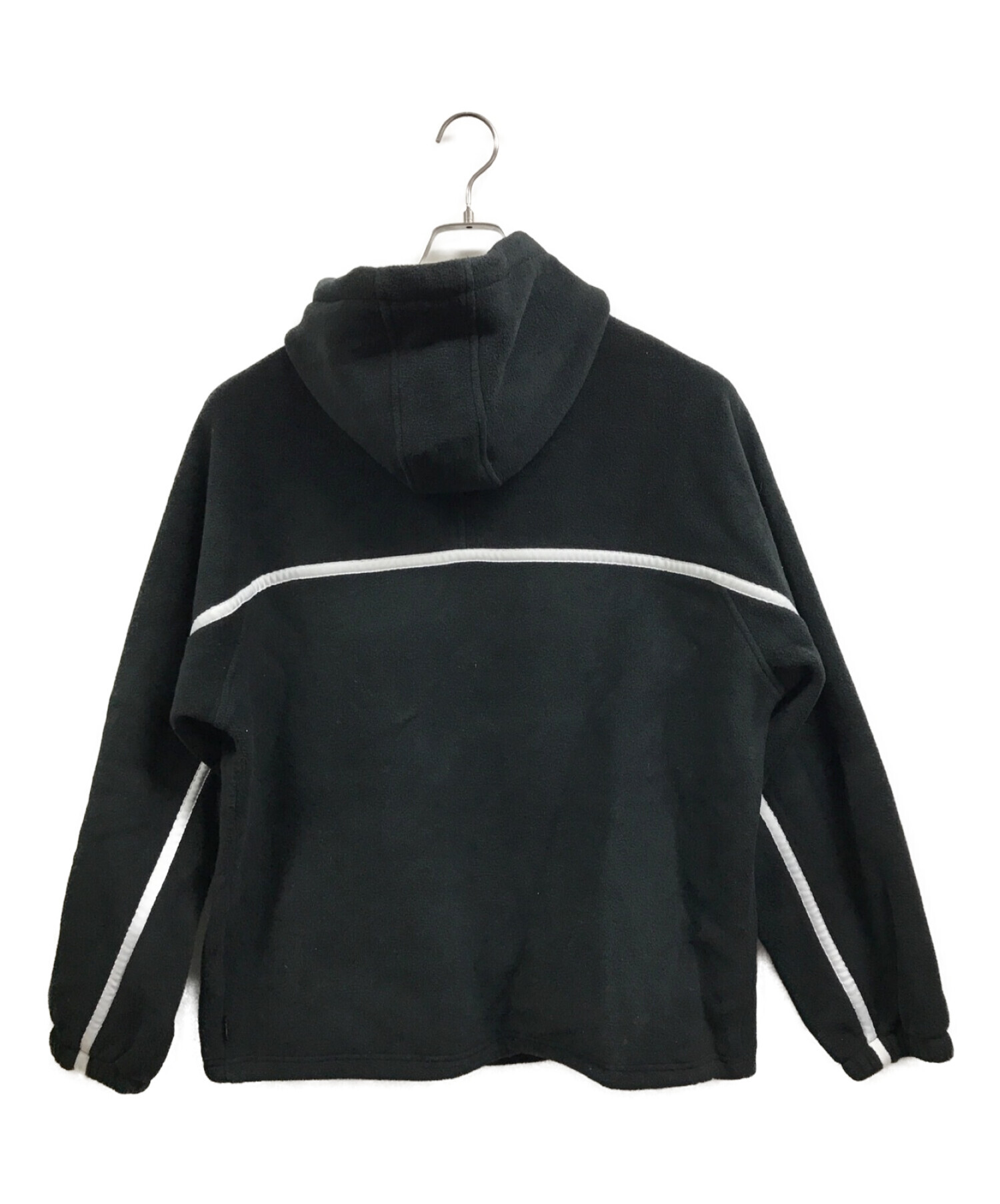 SUPREME (シュプリーム) 19AW Polartec Half Zip Hooded Sweatshirt ブラック サイズ:M